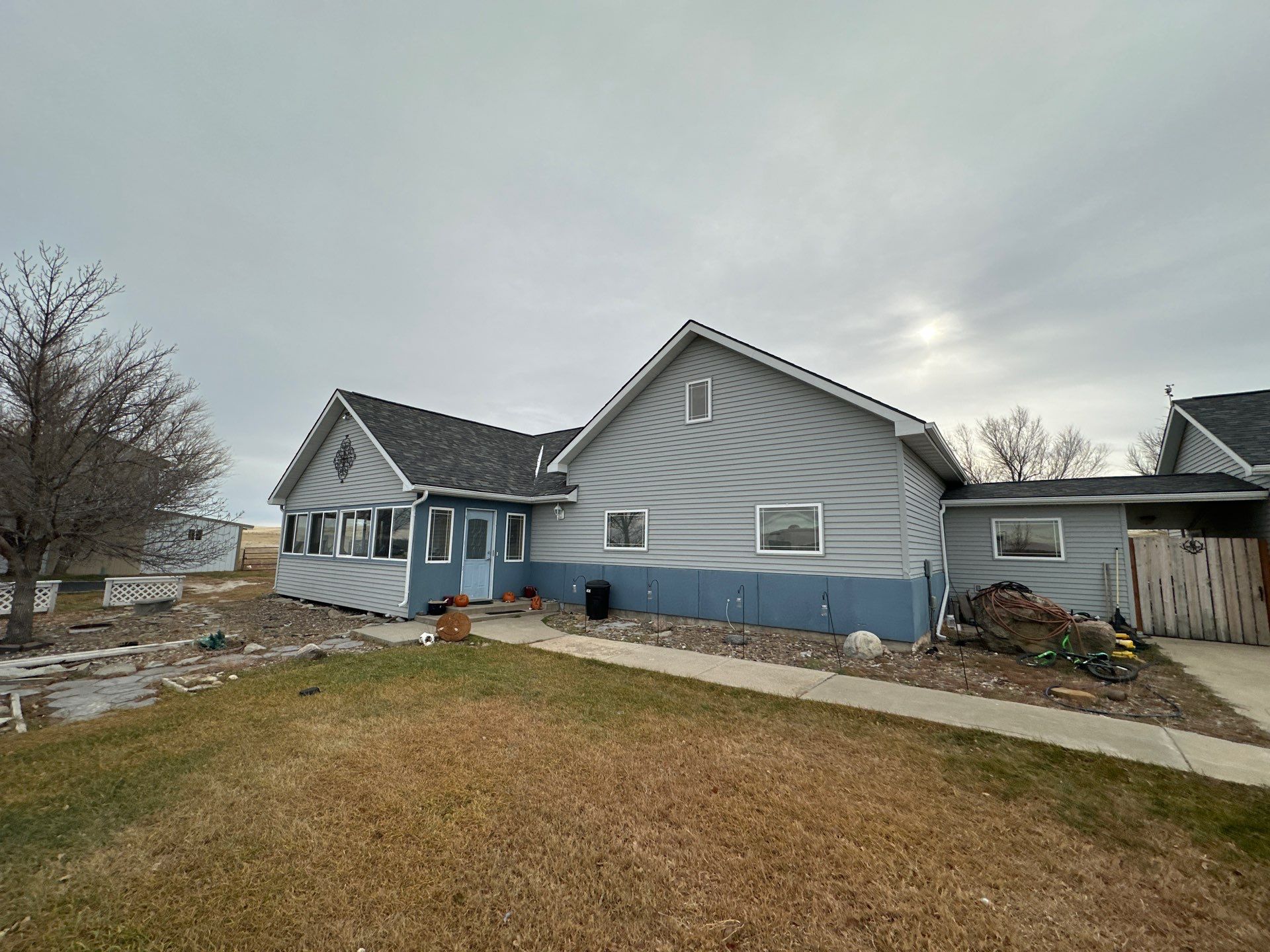 Residential Siding Replacement Project in Chinook, MT by swagg construction