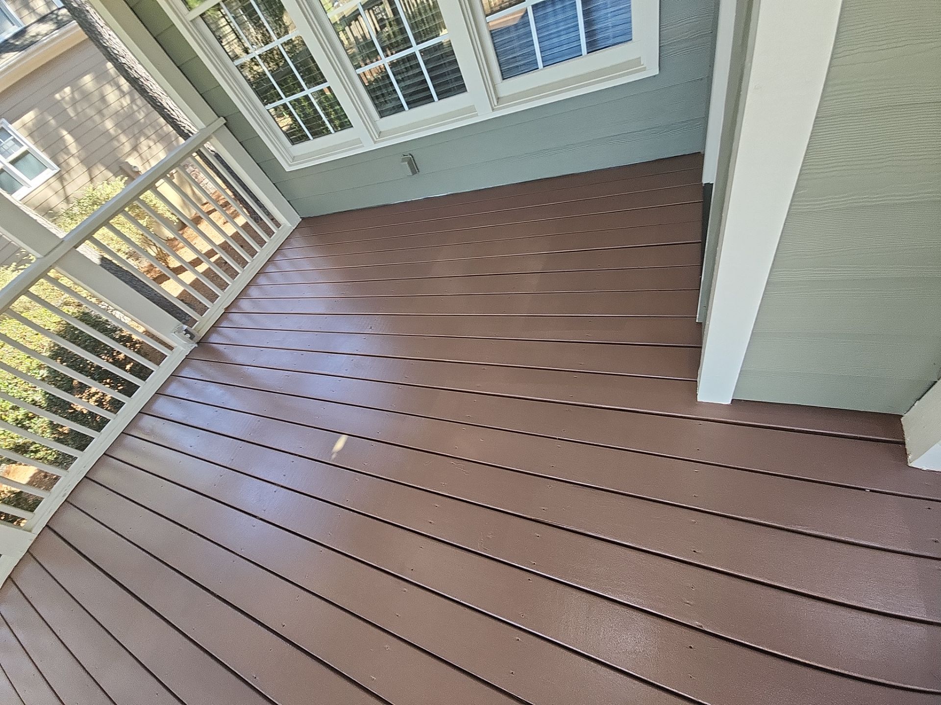 Deck using AcryFin by DuraSeal