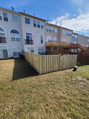 Fence Installation using Pressure Treated Lumber