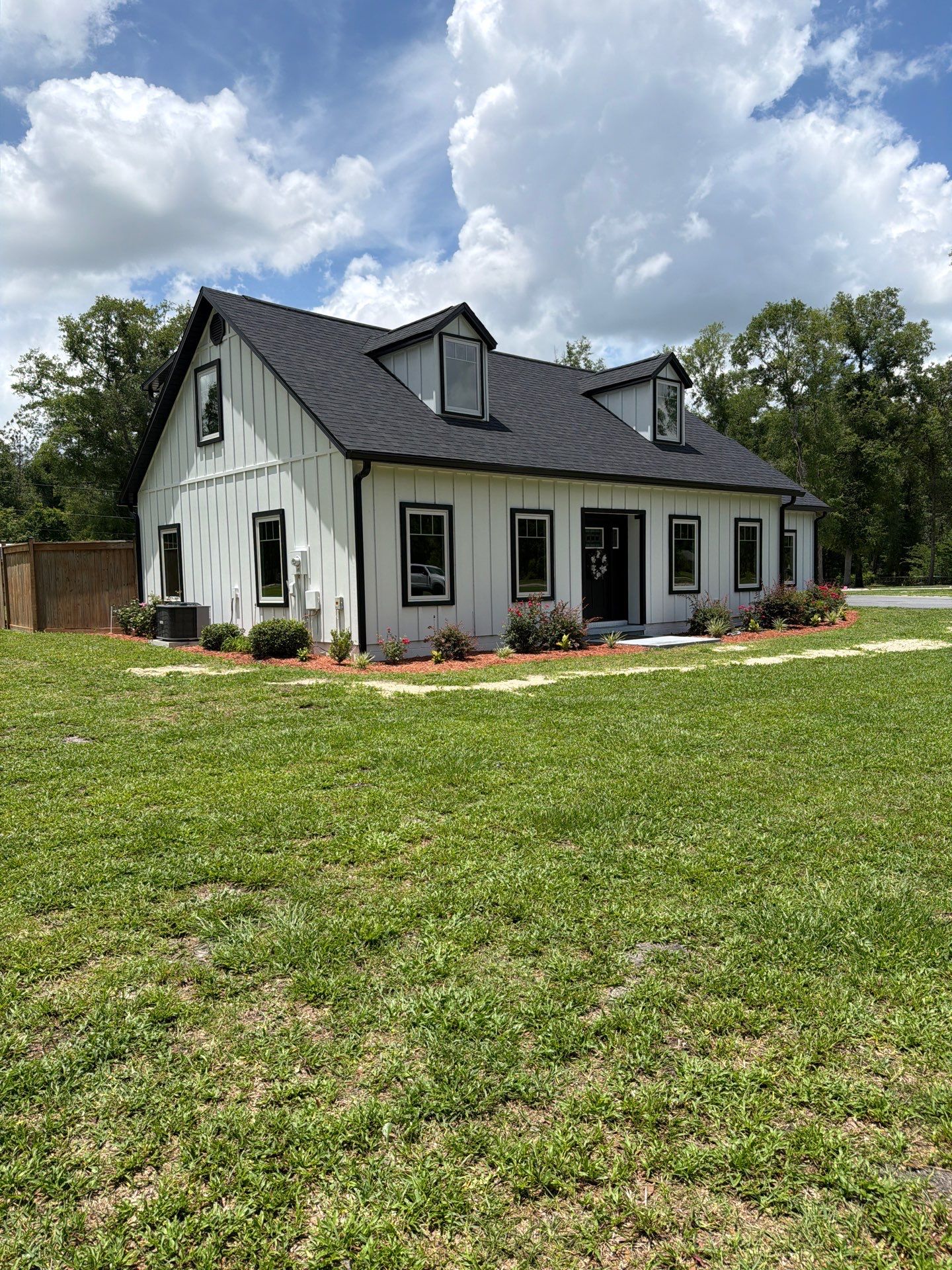 Andersen Window Installation for Modern Live Oak Farmhouse by Windows & Doors Store