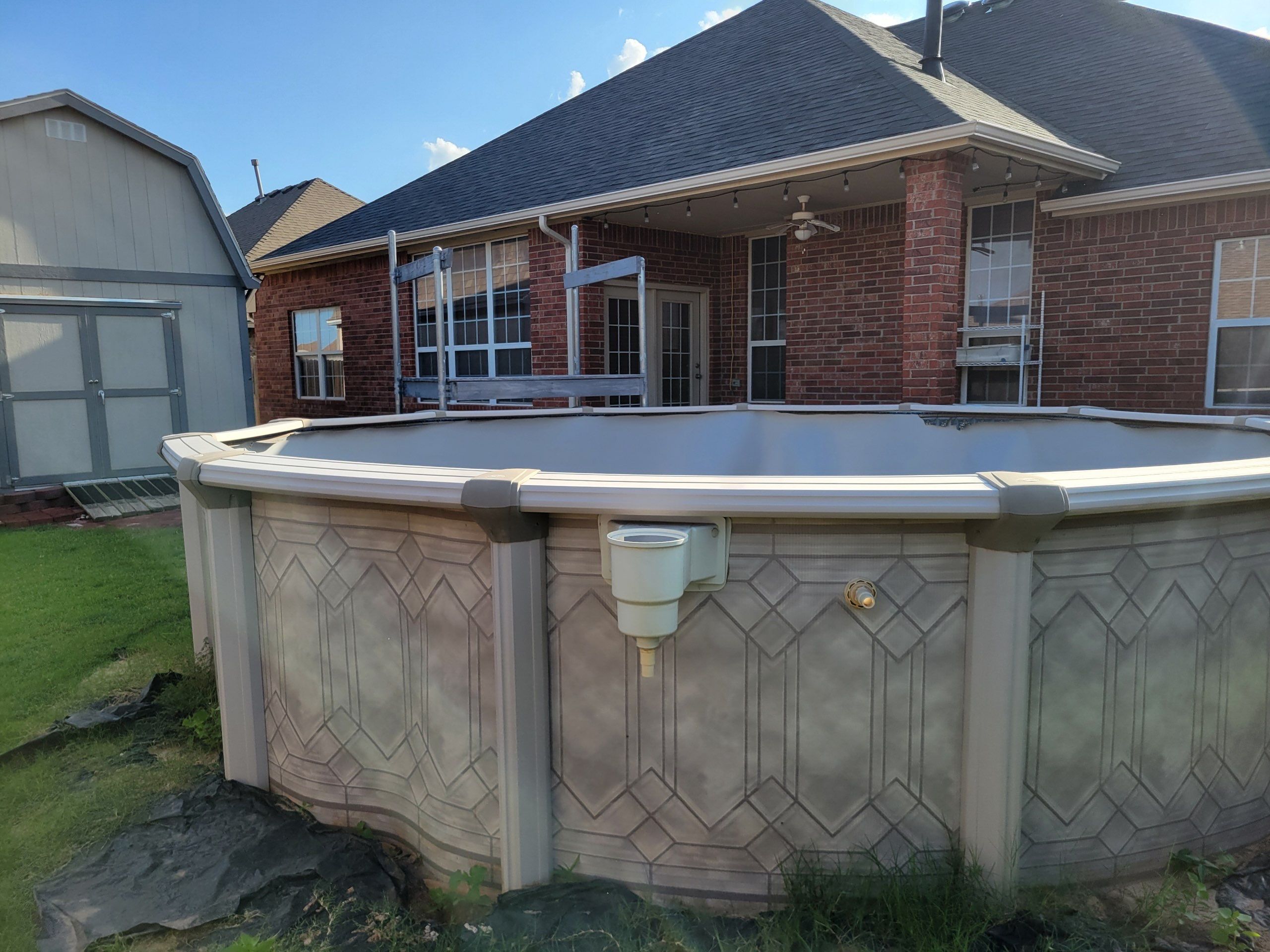 roof replacement in Mustang by McCann's Roofing and Construction