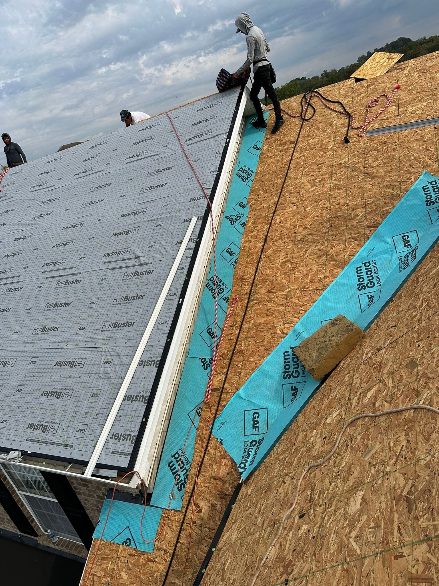 Residential Roofing Installation using GAF HDZ Roofing System  by Undersun Roofing 