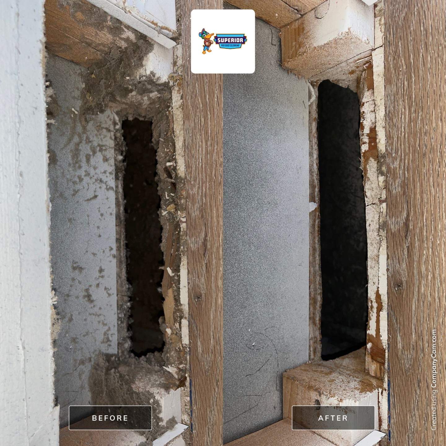 Air Duct Cleaning With a Vacuum Truck in Canfield, OH by Superior Air Duct Cleaning