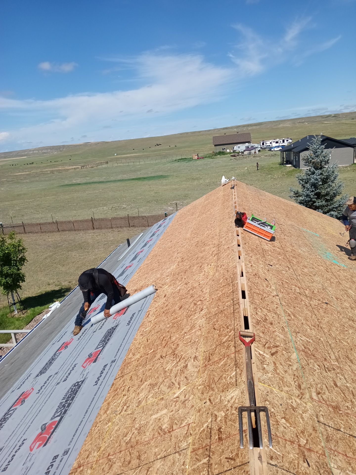 Project in Sun River by KQC Roofing