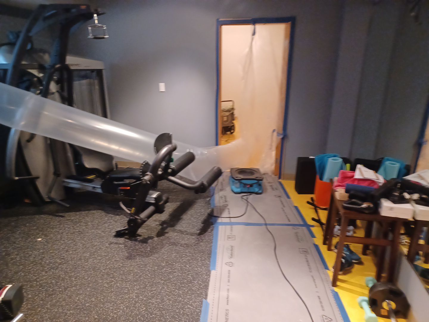 Project in Birmingham by EzDry Water Mitigation & Property Restoration