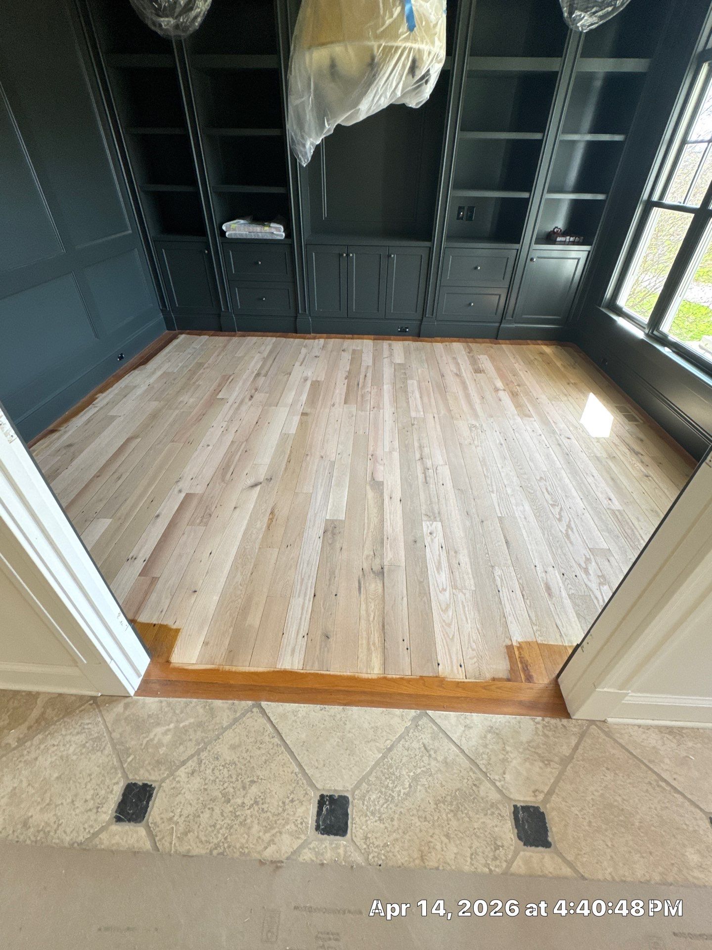 Sand and Finish, Herringbone Feature! by RTBaldwin Hardwood Floors