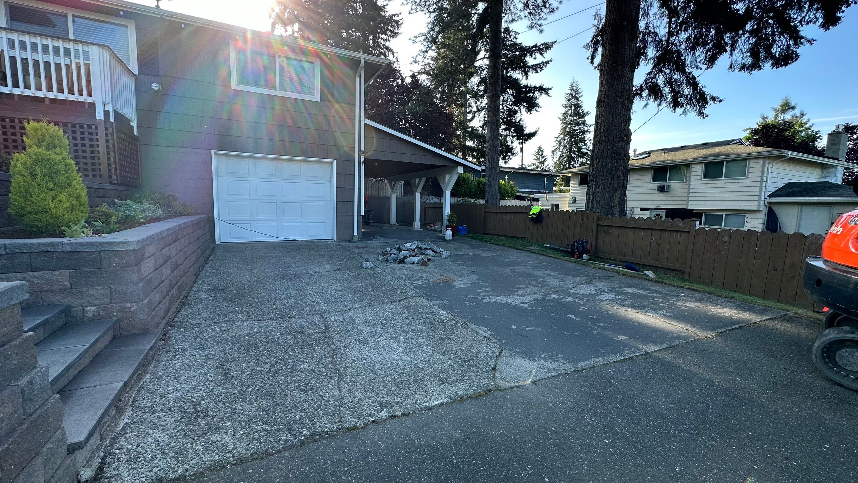  April | Driveway Repair, Concrete Project  by Jireh Asphalt & Concrete Inc 