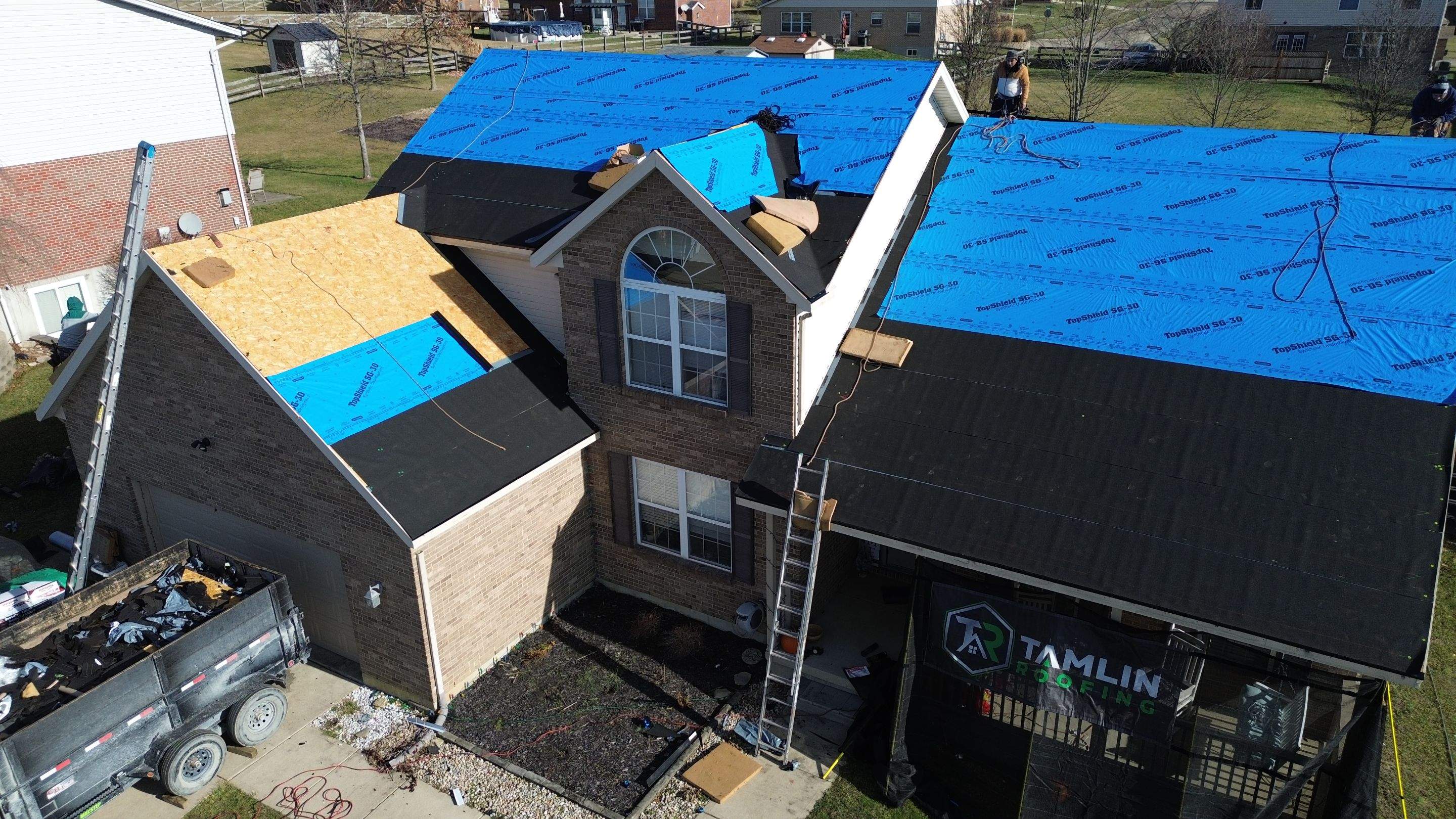 West Hamilton - Pristine Black & Gutters by Tamlin Roofing