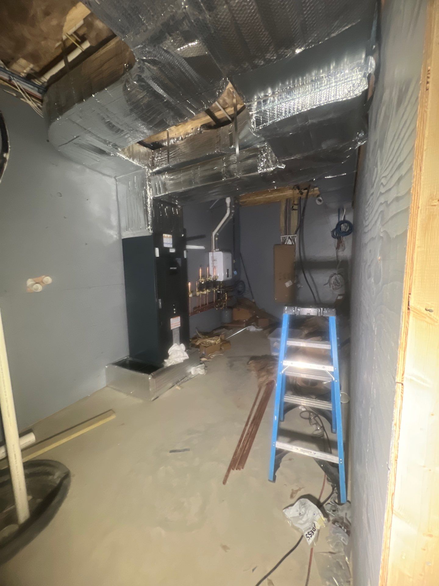 Water Heater Installation, Gas Piping, and Plumbing Completion — North Reading, MA by FAGONE MECHANICAL