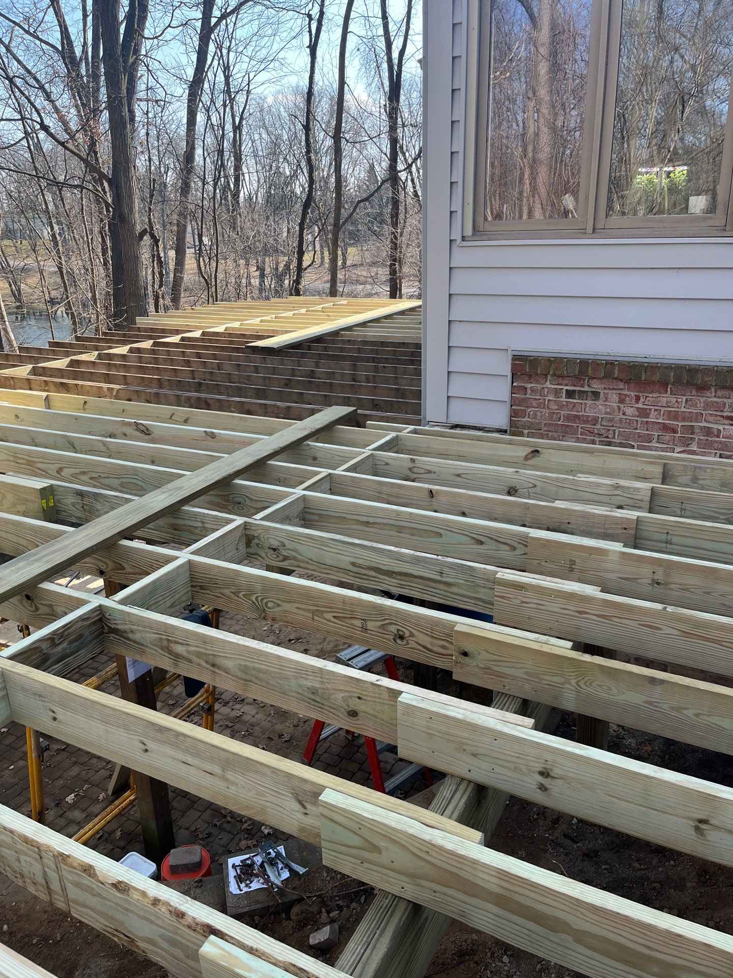 New Deck Build by Clark Builders LLC
