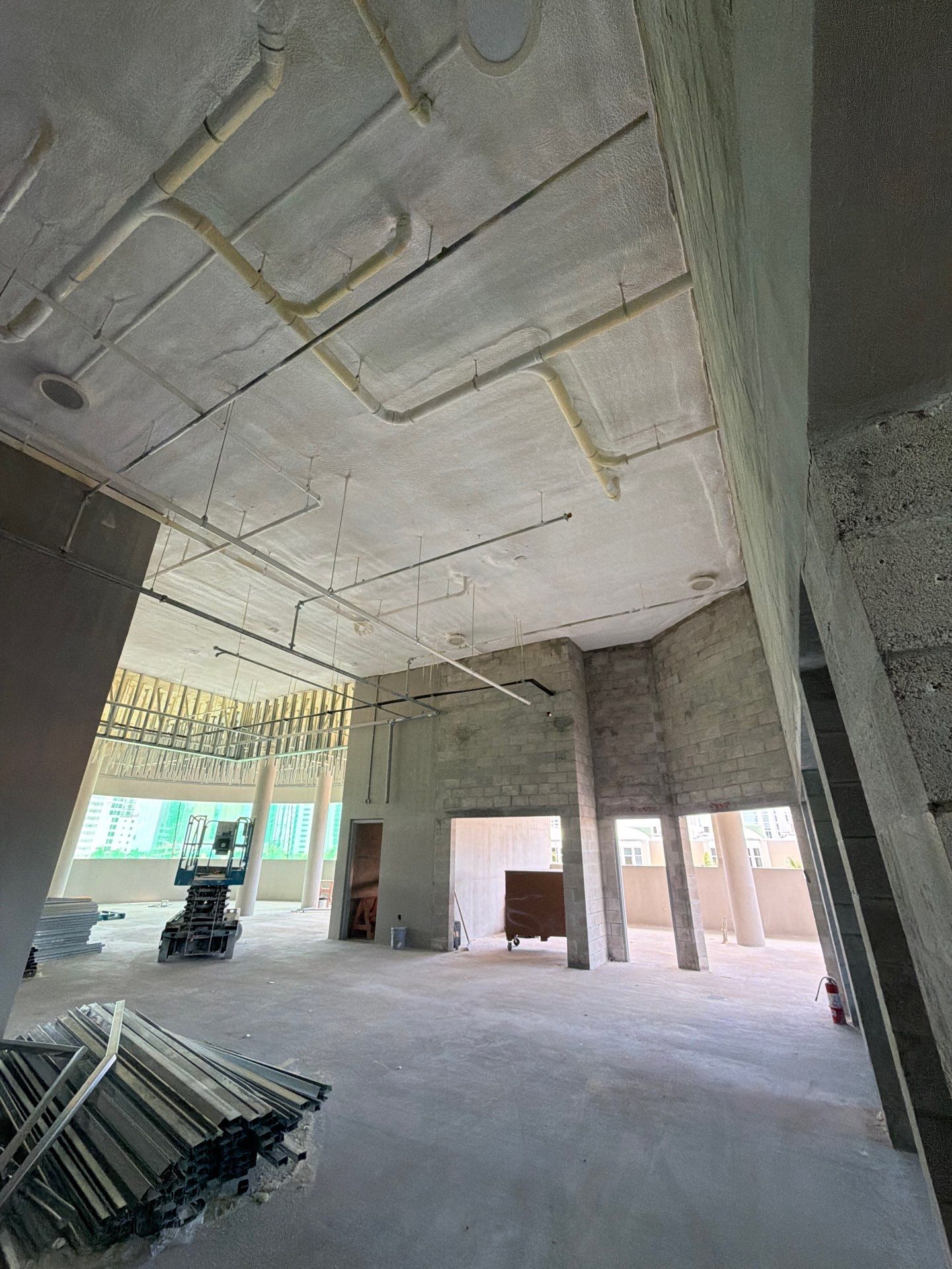 High-Rise Commercial Interior Build-Out at The Edge in Sarasota by GA Foam Solutions, Inc.