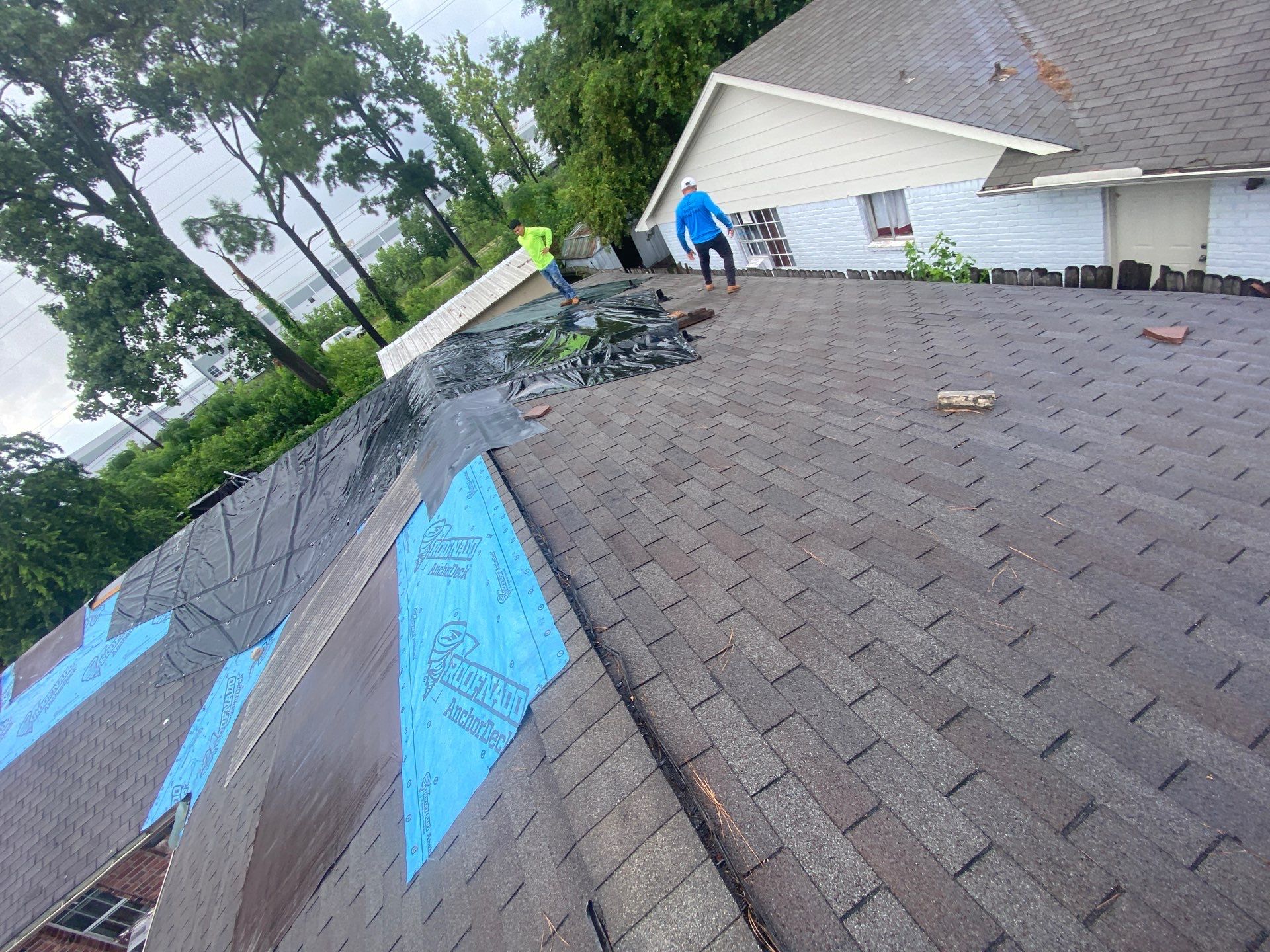 Residential Roofing Repair using Owen's Corning Duration (Lifetime) Shingles by Roof Repair Company