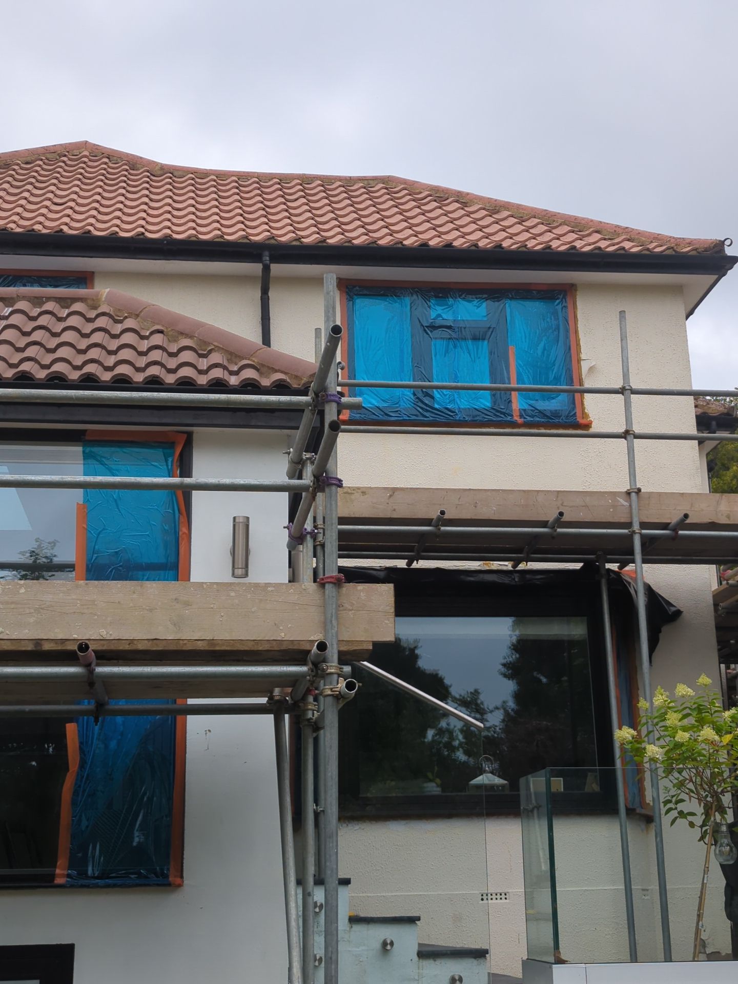 Roof Clean - Biocide Treatment using Honda 15lpm Low Pressure Washing Machine by Ges Exterior Cleaning ltd