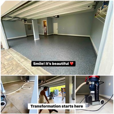 Ponte Vedra Beach and Nocatee, FL 32081 - Interior Painting and Garage Floor Coating Project