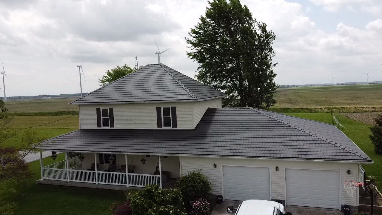 Wind-Resistant Metal Shingle Shake Roof Installation – Lima, Ohio by 4Ever Metal Roofing
