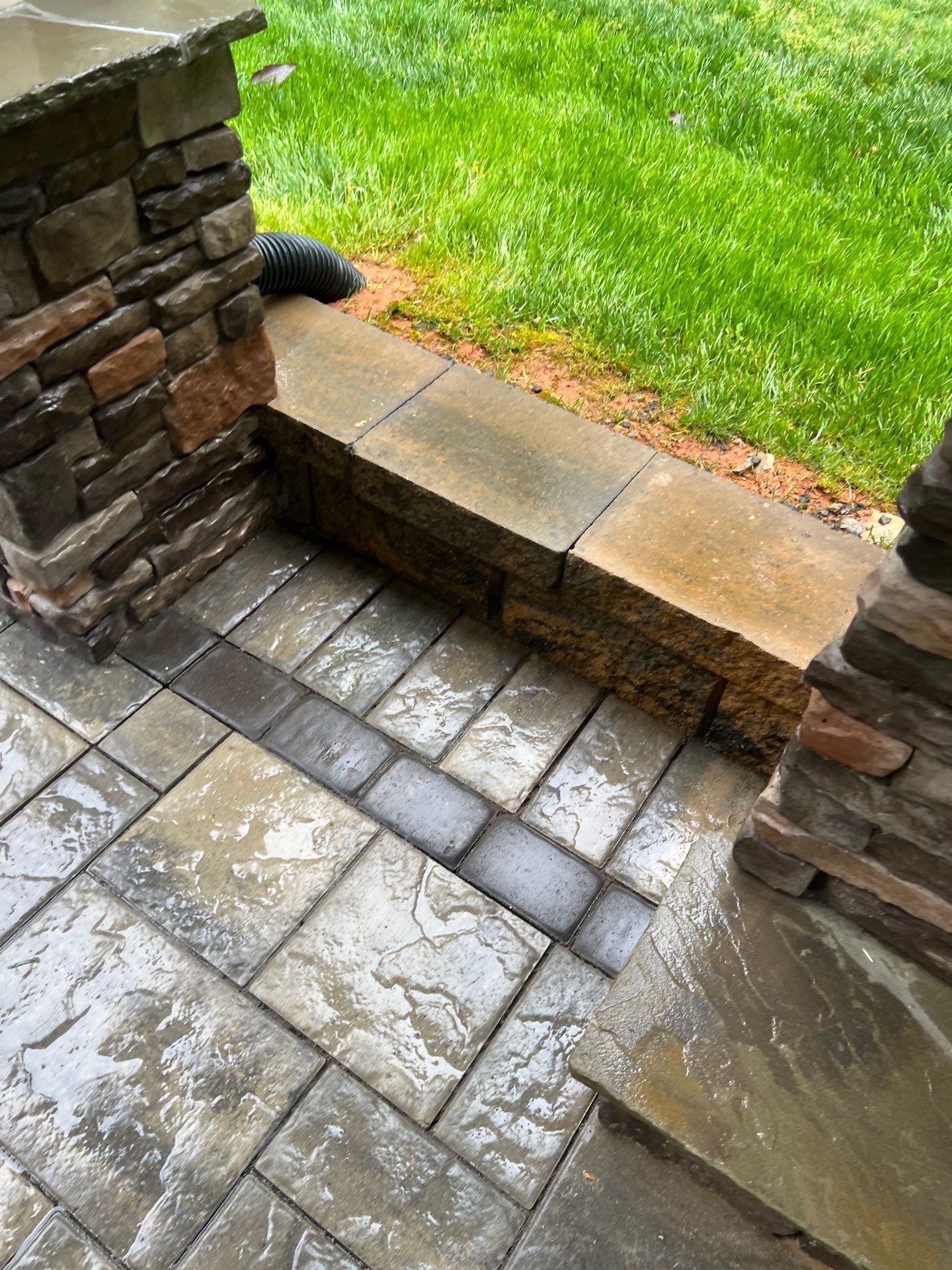 Pavers using Concrete Sealant by DuraSeal