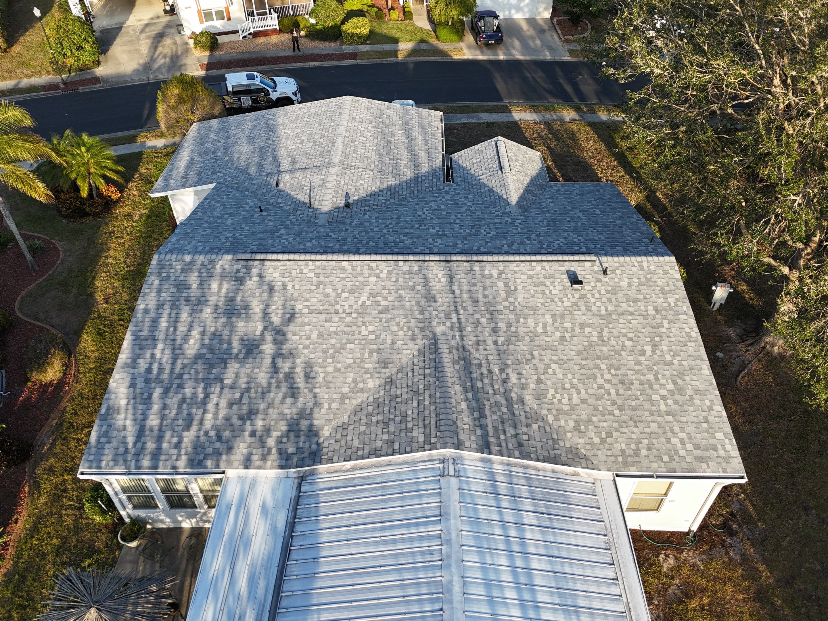 Roof Replacement in Ruskin Florida. by Steadfast Roofing