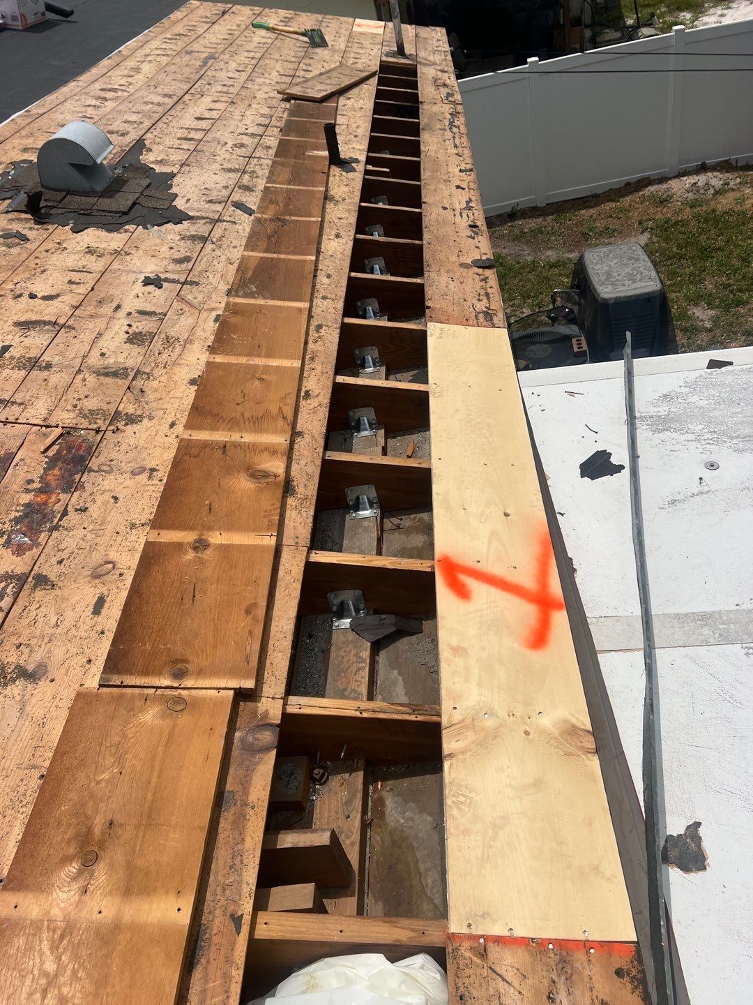 Project in St. Petersburg 33710 by Mitchell Roofing Company LLC 