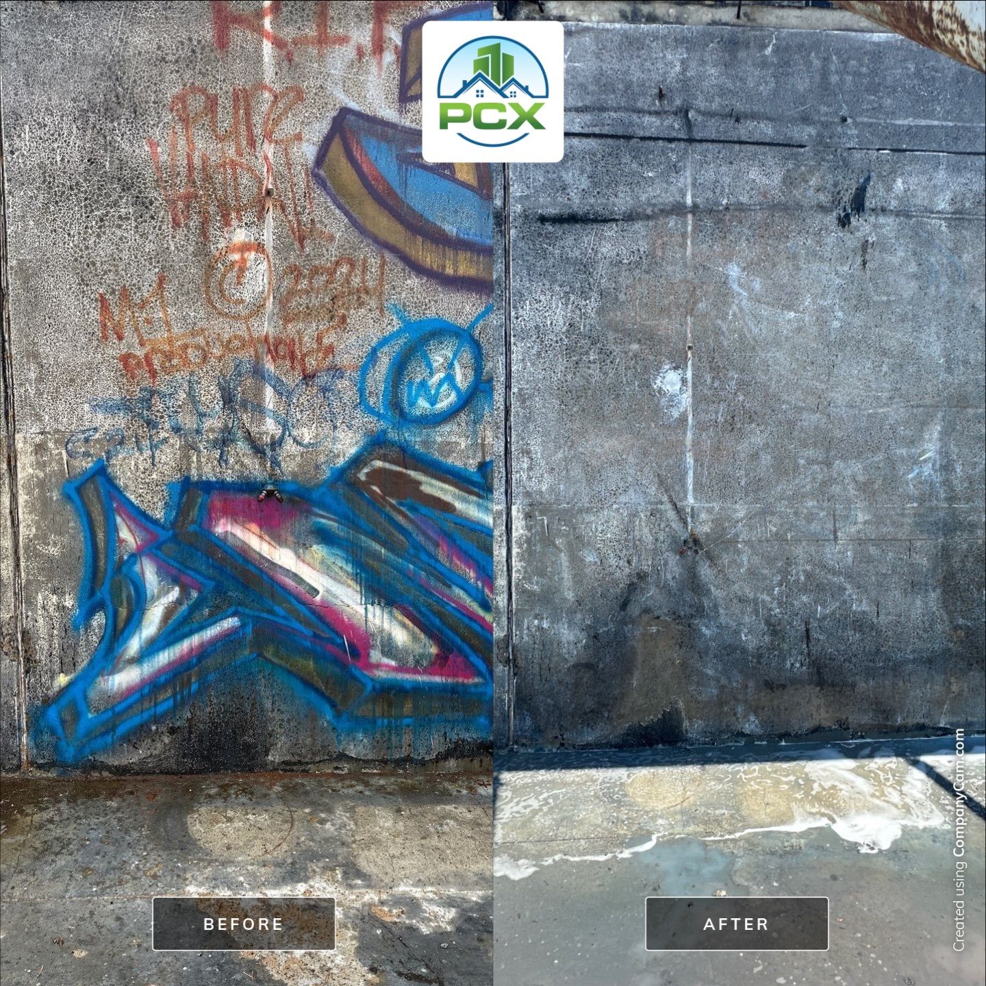 Graffiti removal in San Juan Capistrano by Property Cleaning Experts, LLC