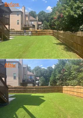 Backyard Fence