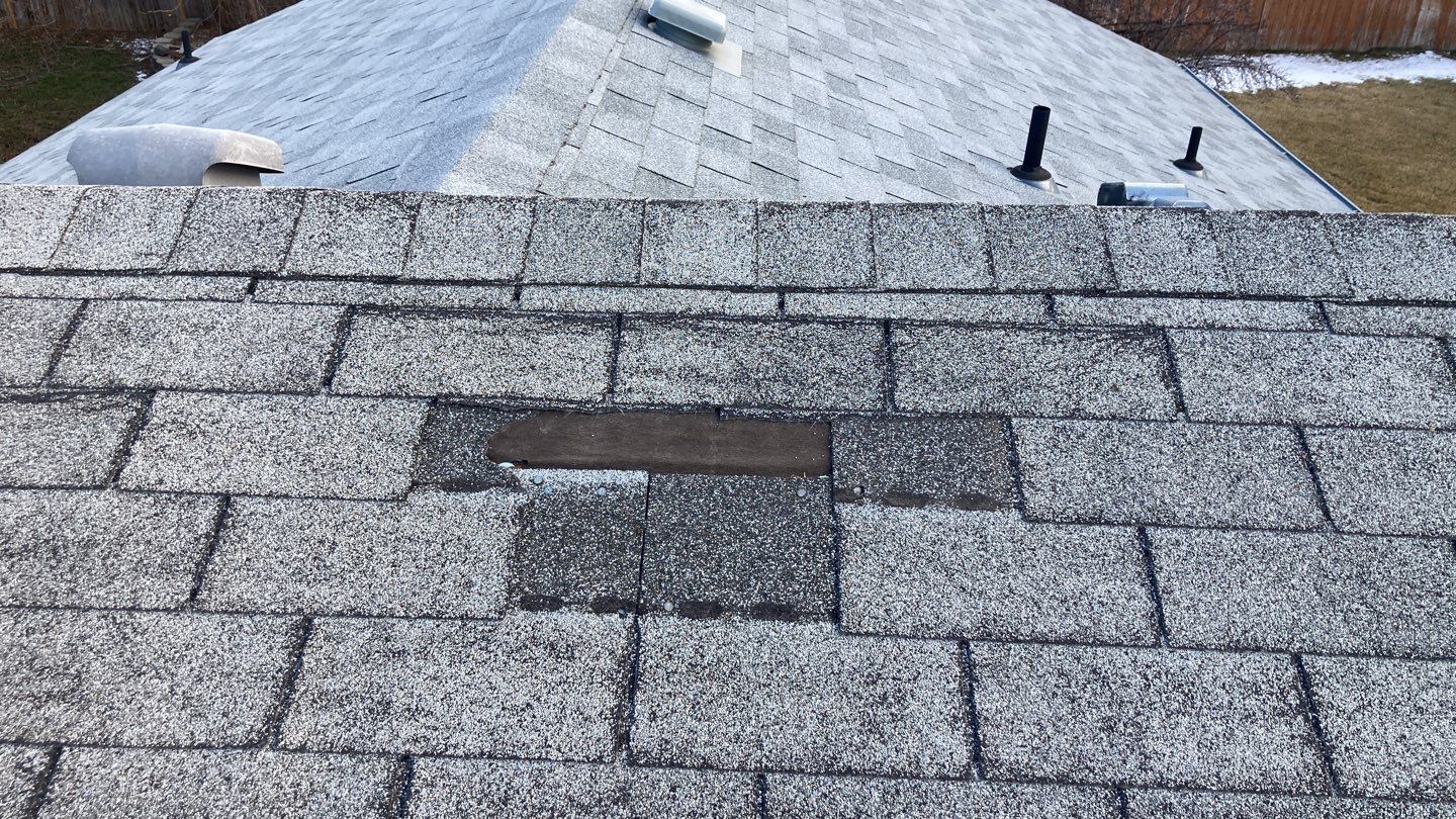 Single Story roofing replacement Meridian in using Owens Corning Oakridge shingles in Estate Grey by ID Roofing LLC