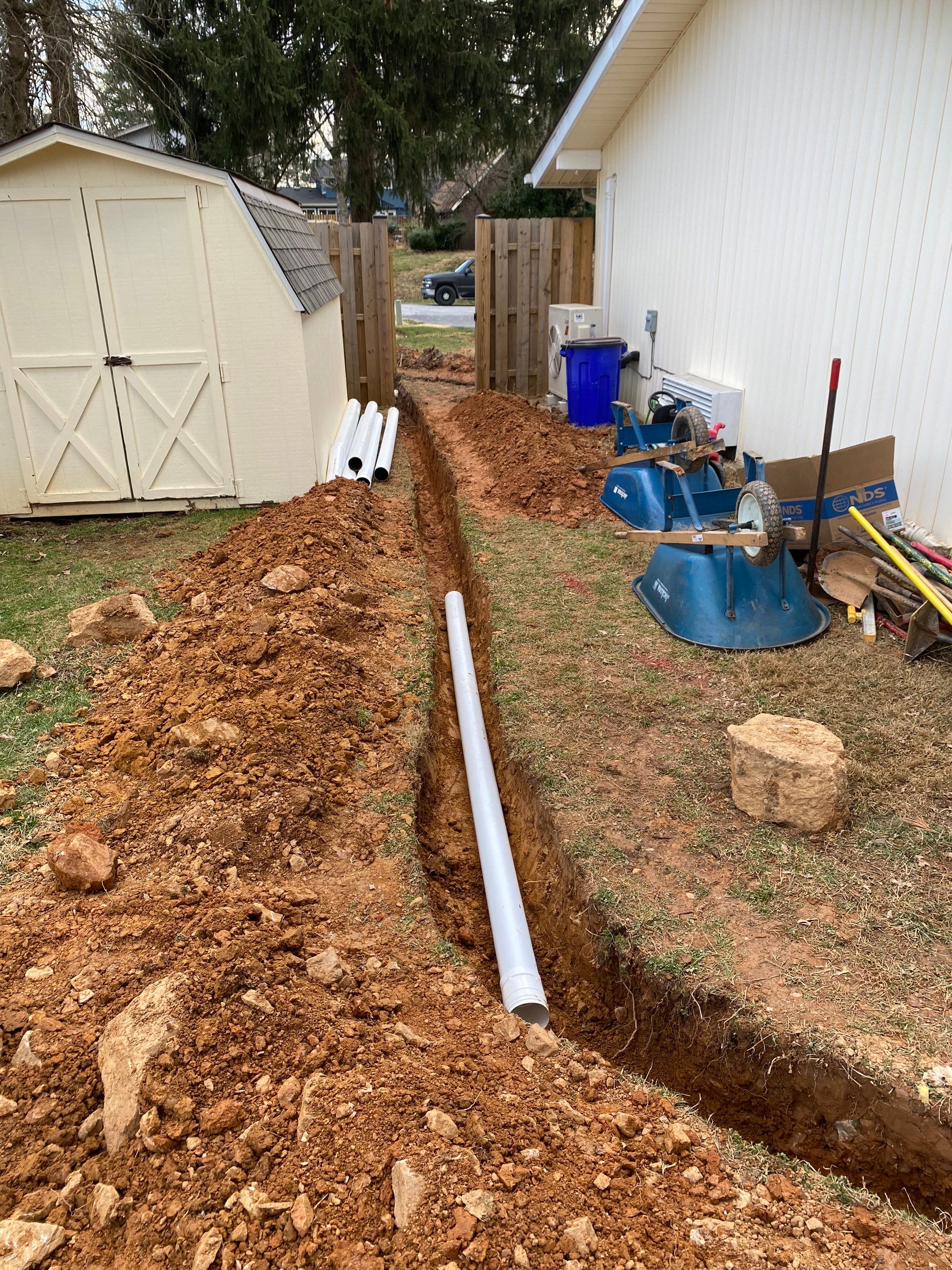 Landscape Design, drainage & flooring by The Smet Companies, LLC