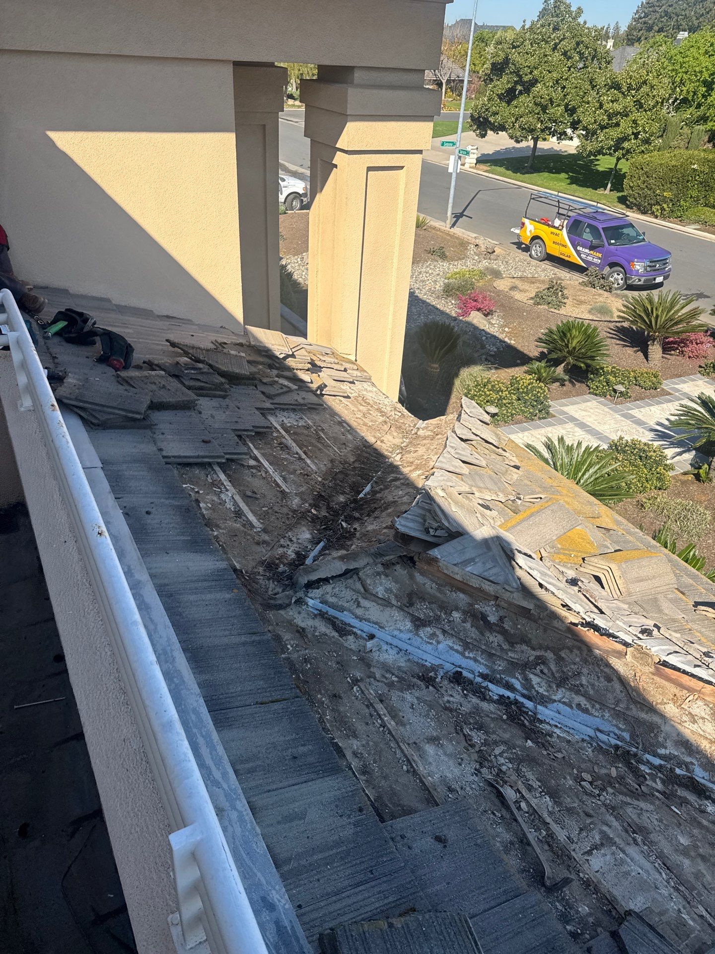 Solar Roof Leak Repair  by Grandmark Service Company