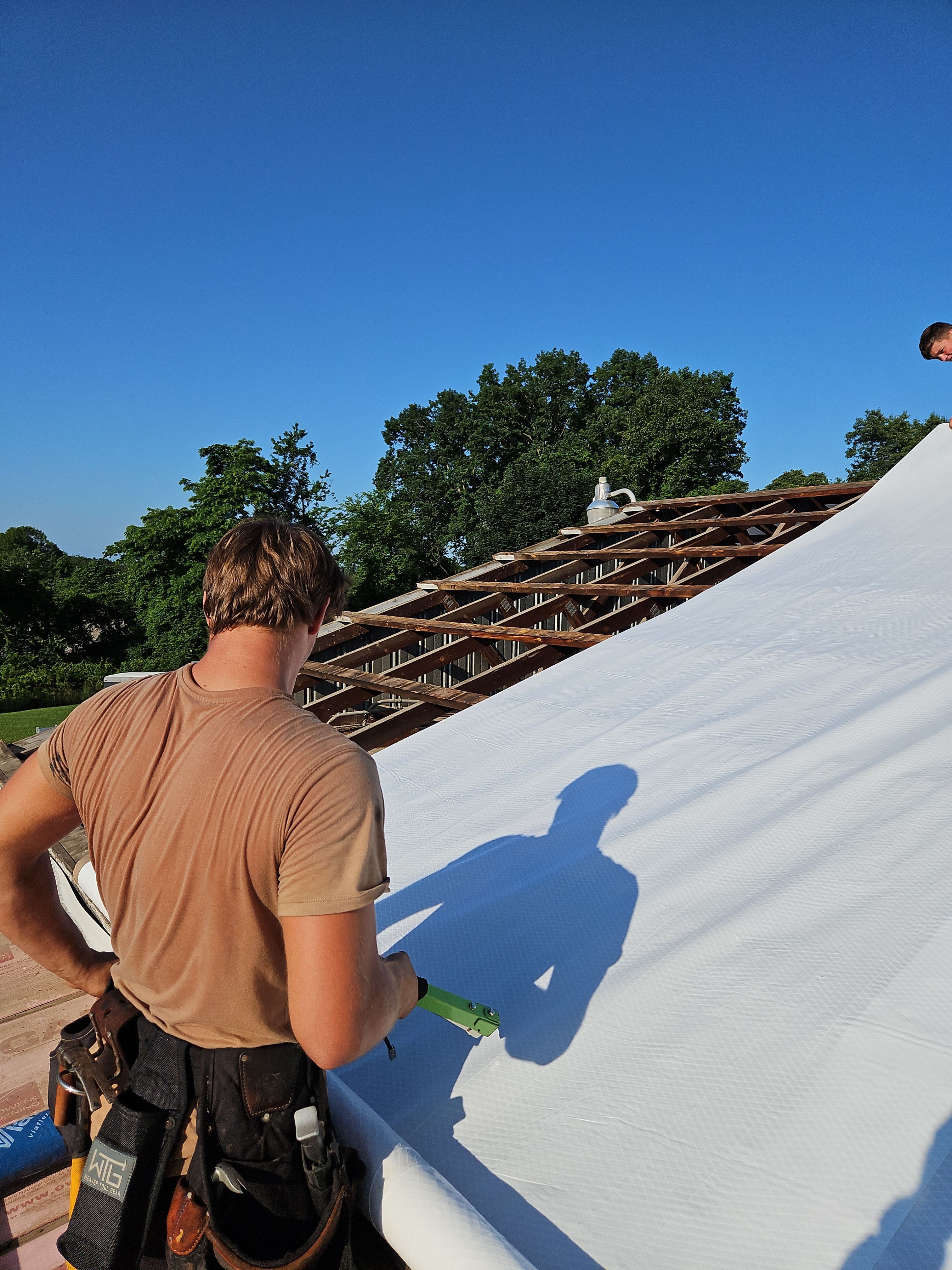 Old Washington, Ohio Metal Roof Installation  by Pine Ridge Roofing LLC