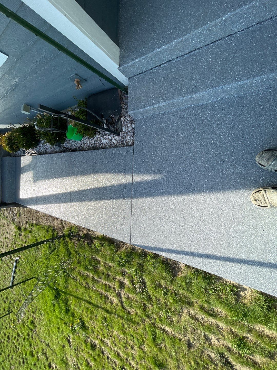 Garage, Barn and Patio Floor using Granite by Your1DayFloor.com
