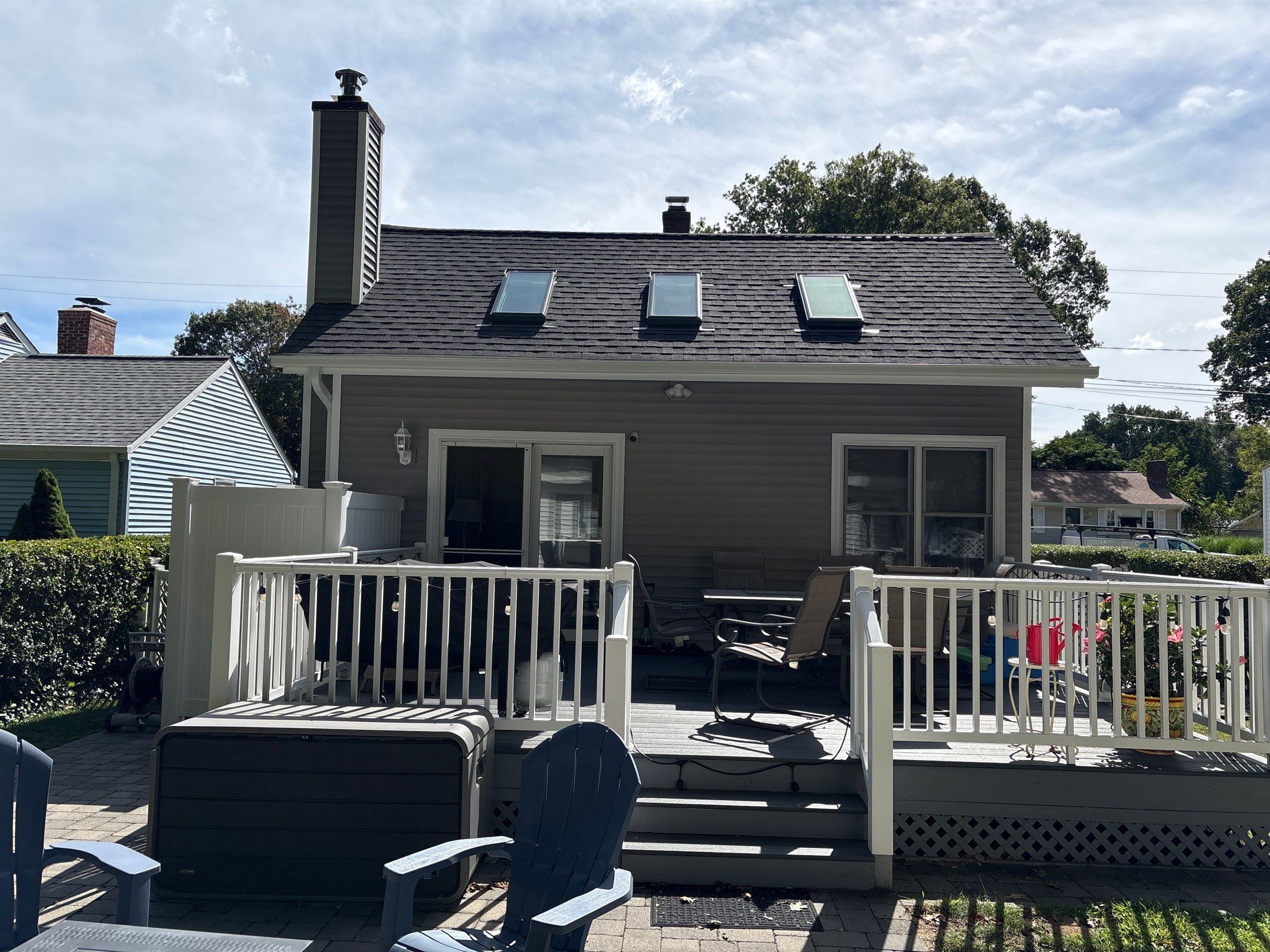 Siding using Cert. Monogram D/4 x 12'6" clapboard, Granite Gray by DiGiorgi Roofing and Siding Inc