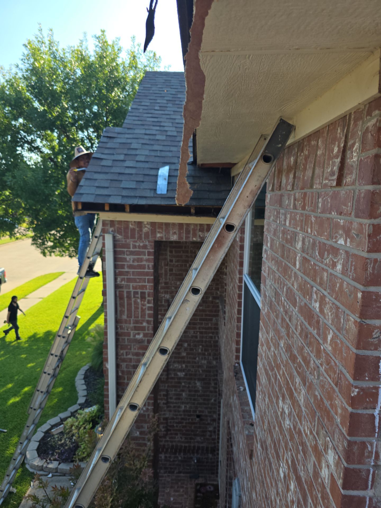 Dog Door Replacement by First Out Roofing 