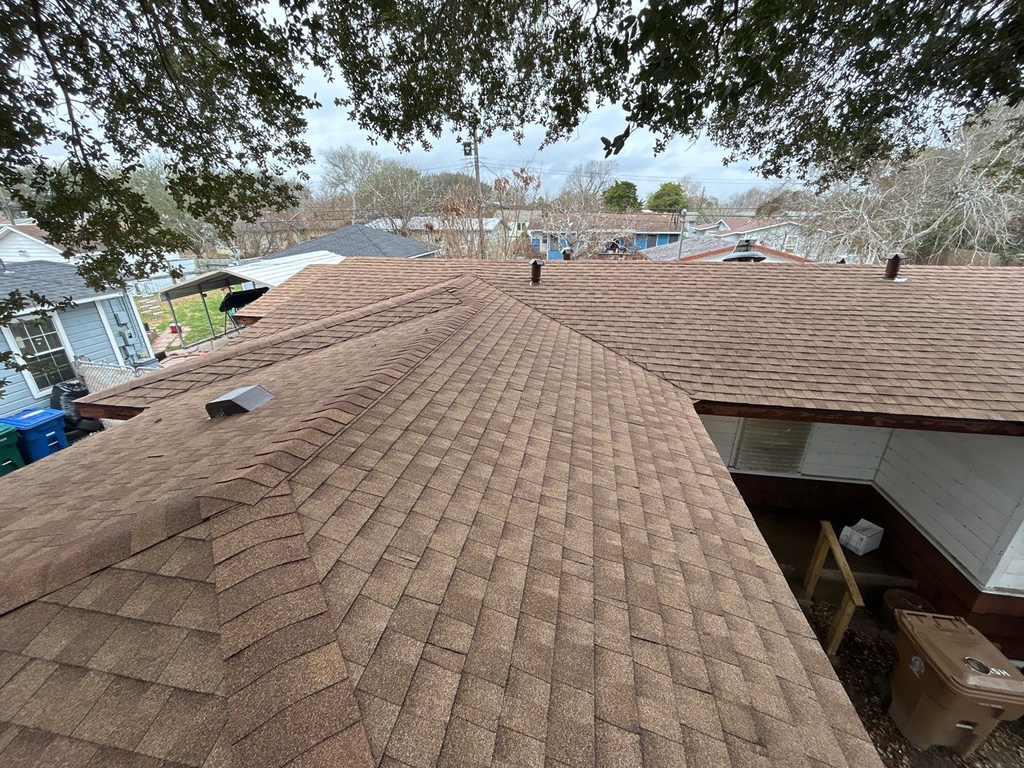 Residential Roofing Installation using GAF Natural Shadow by Lighthouse Roofing