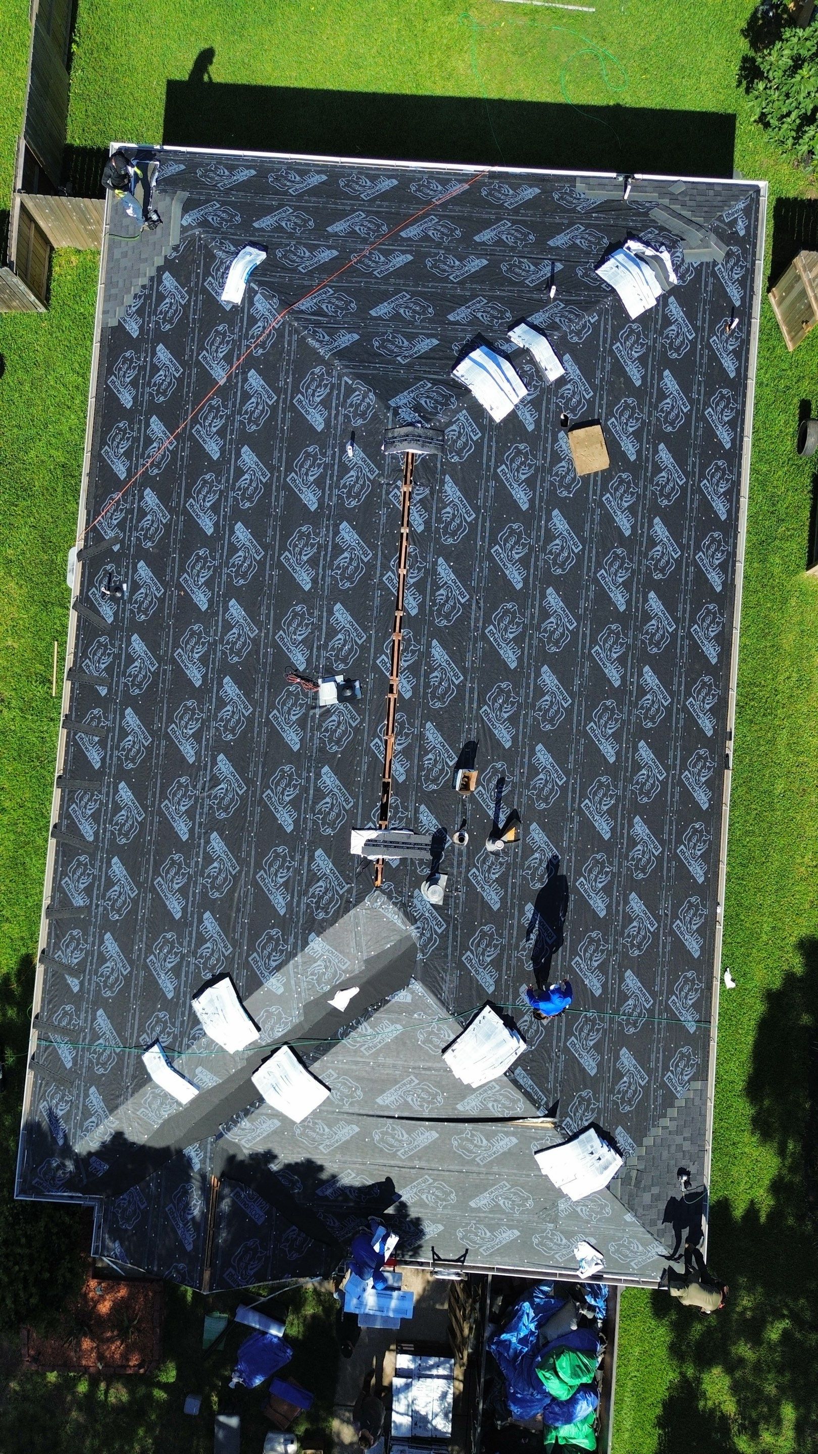 Roof Remplacement with Solar Panel by CAP Roofing and Construction LLC