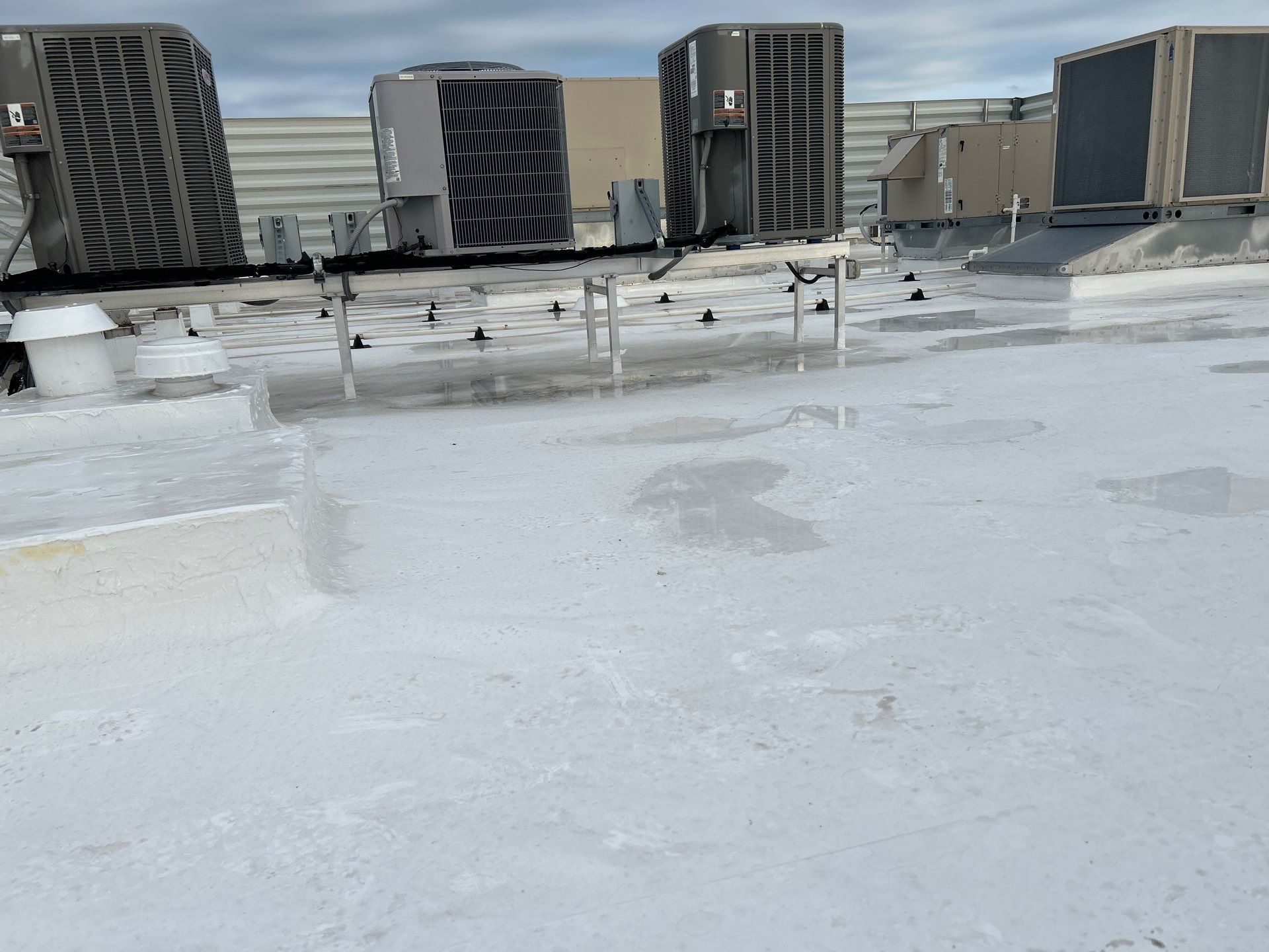 Kiddie Academy - Roof Coating by Fiddlers Roofing
