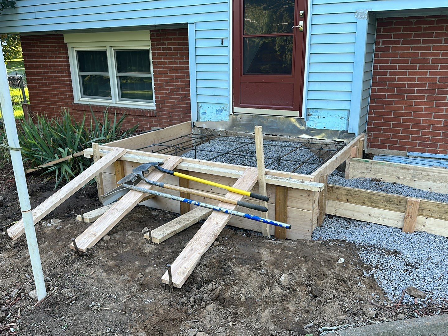 Steps with Broom Finish  by NG Masonry & Construction LLC