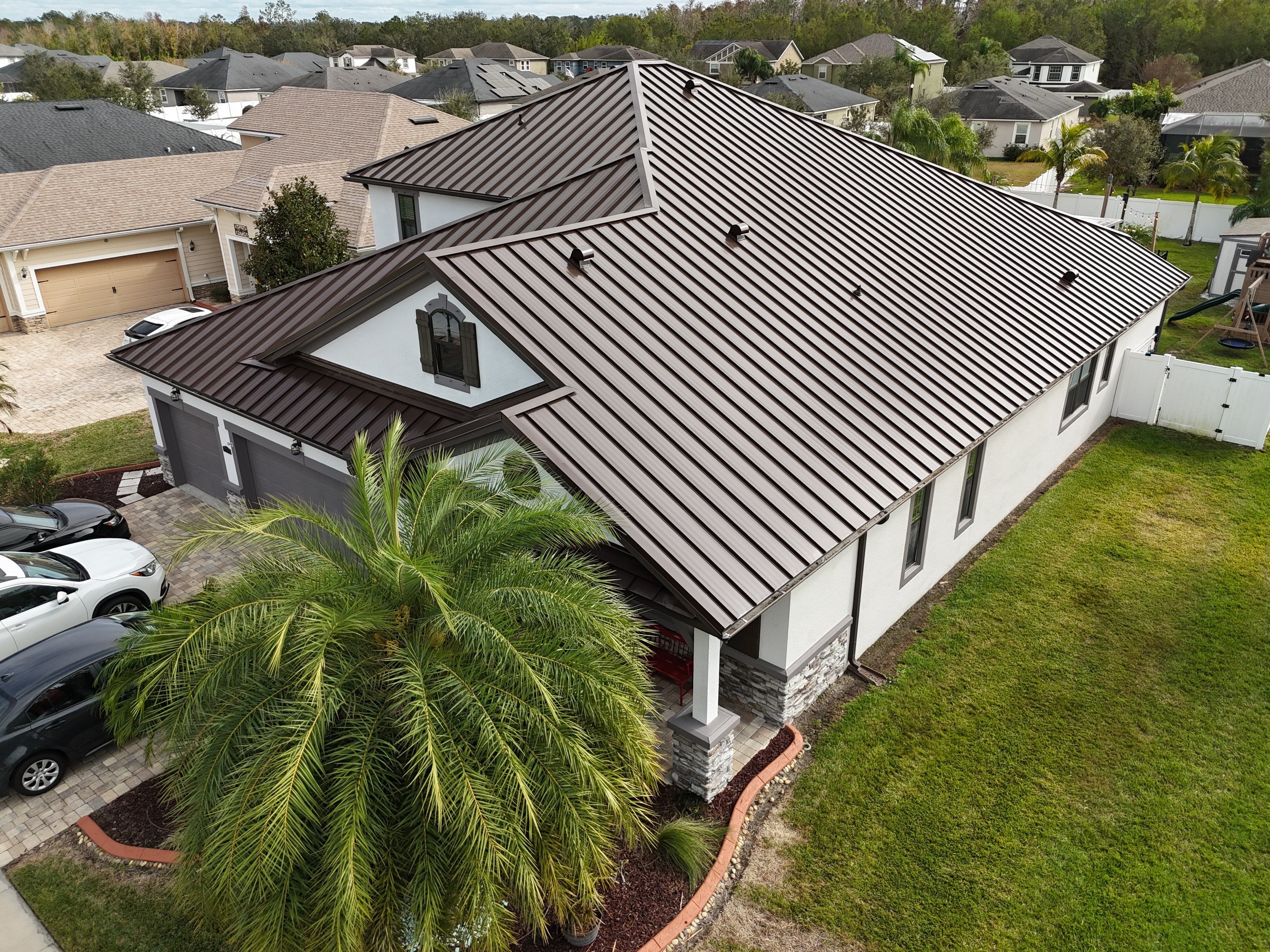 Roof Replacement in Riverview Fl. by Steadfast Roofing 