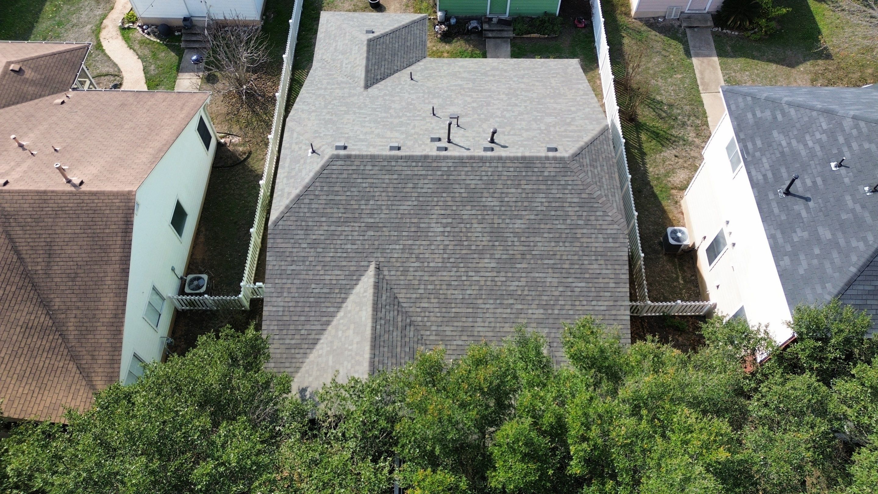 Roof Replacement & Exterior Painting Project in Kyle, TX by Kstylez Roofing & Construction
