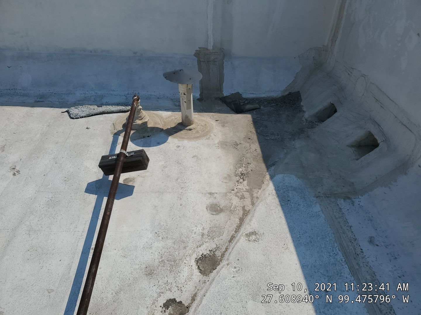 Commercial Roofing Repair using Silicon Roof Coating by JM Flores Roofing & Construction, Inc