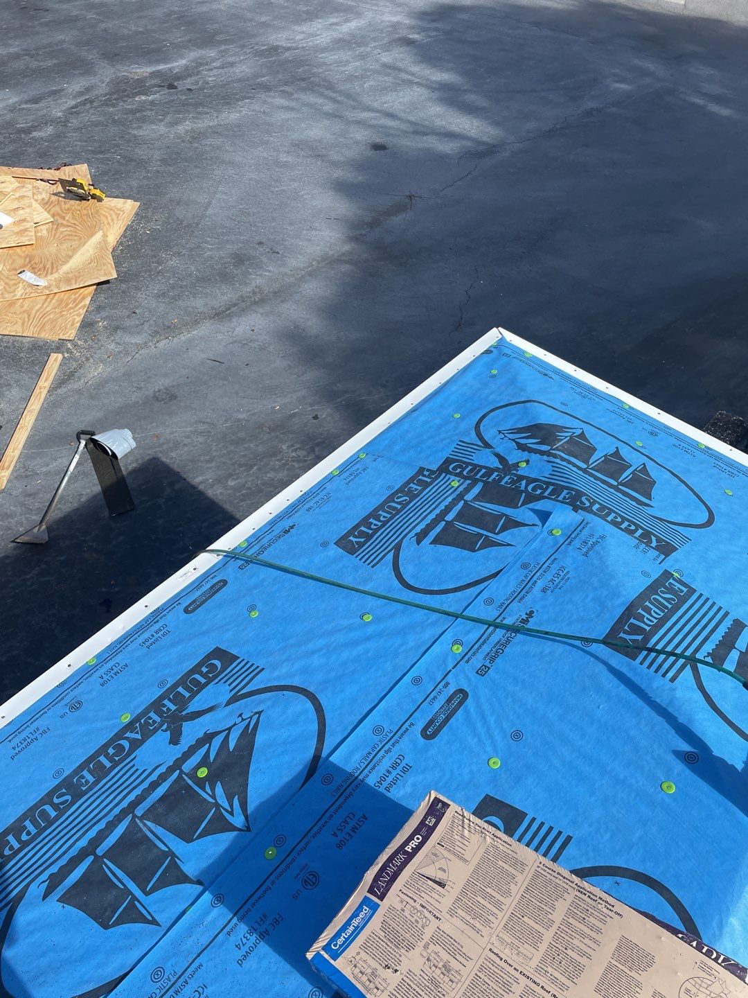 Commercial Roofing Installation using Roof Replacement by American Roofing & Construction LLC