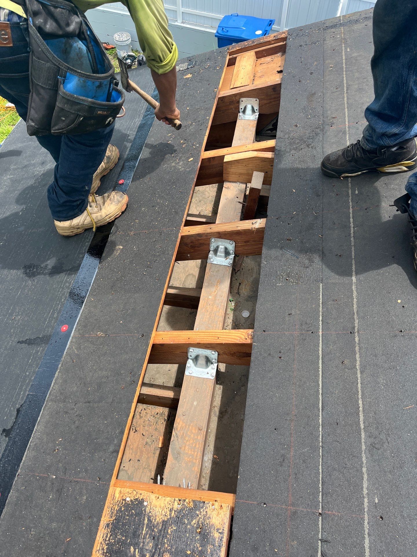 Project in St. Petersburg 33710 by Mitchell Roofing Company LLC 