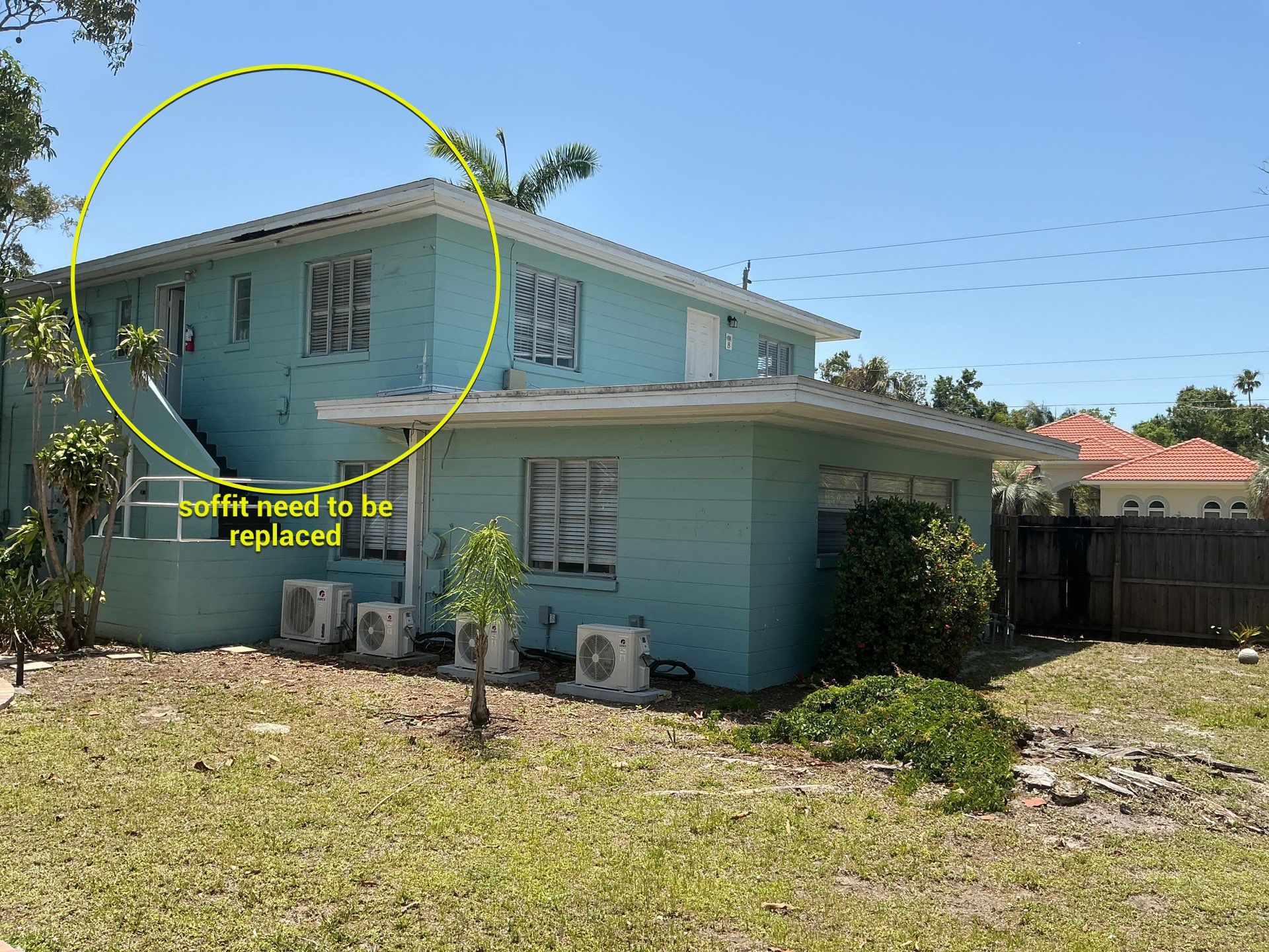 Gutter Replacement Before & After in Sarasota FL by Gutter Professors