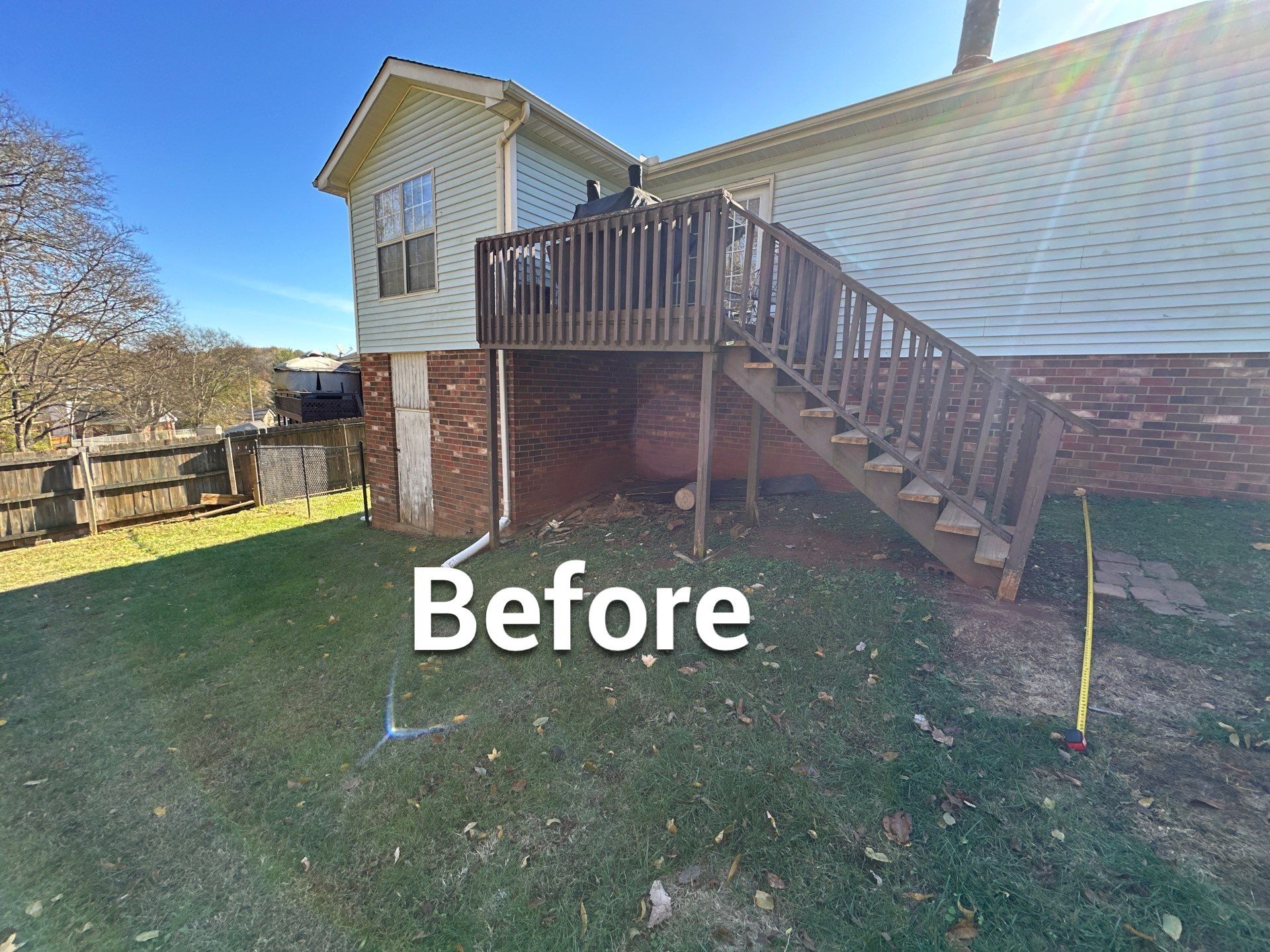 Deck Build in Nashville by Music City Improvements