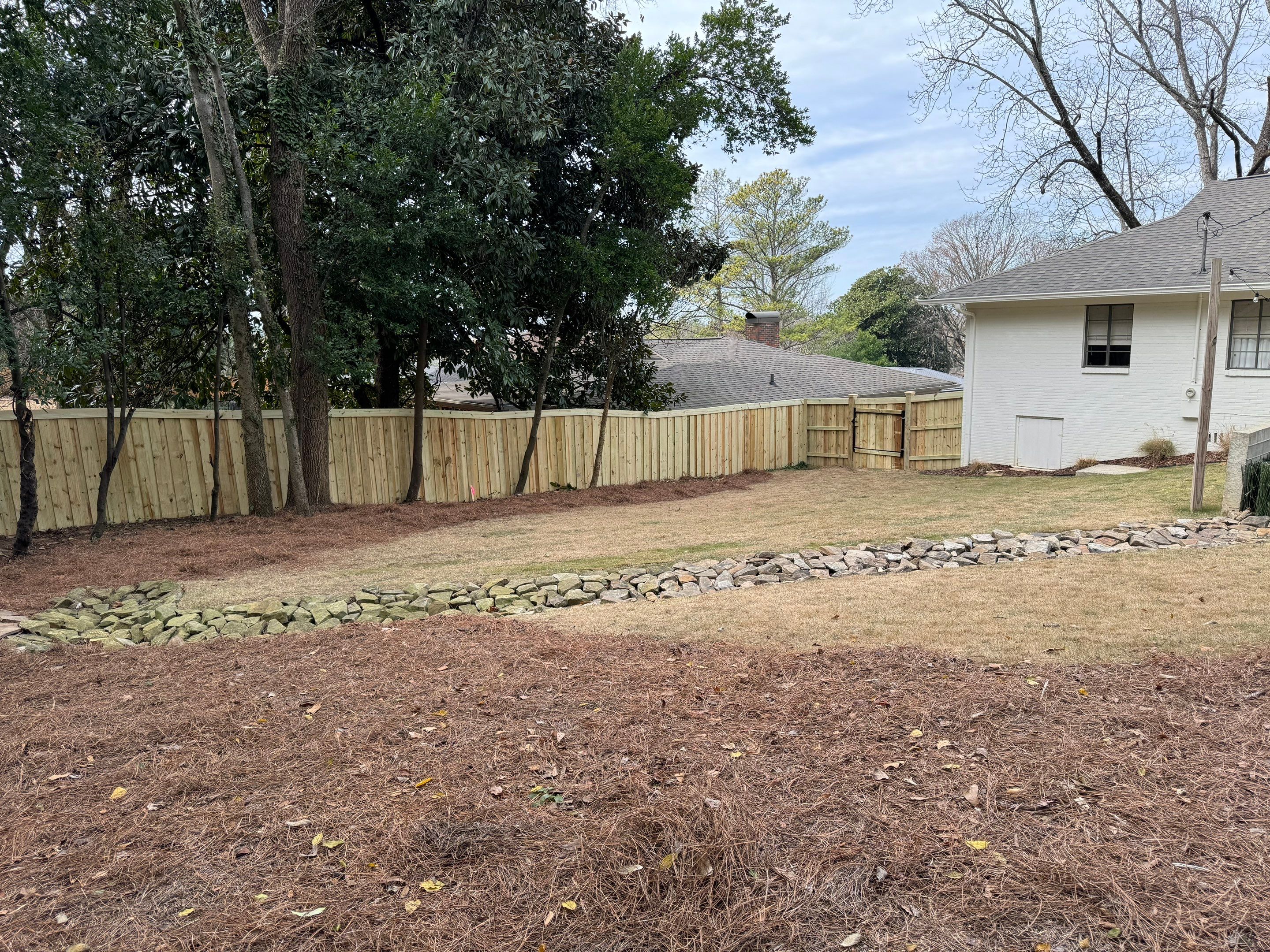 Crestline - Board on Board Fence by Pillar and Pine