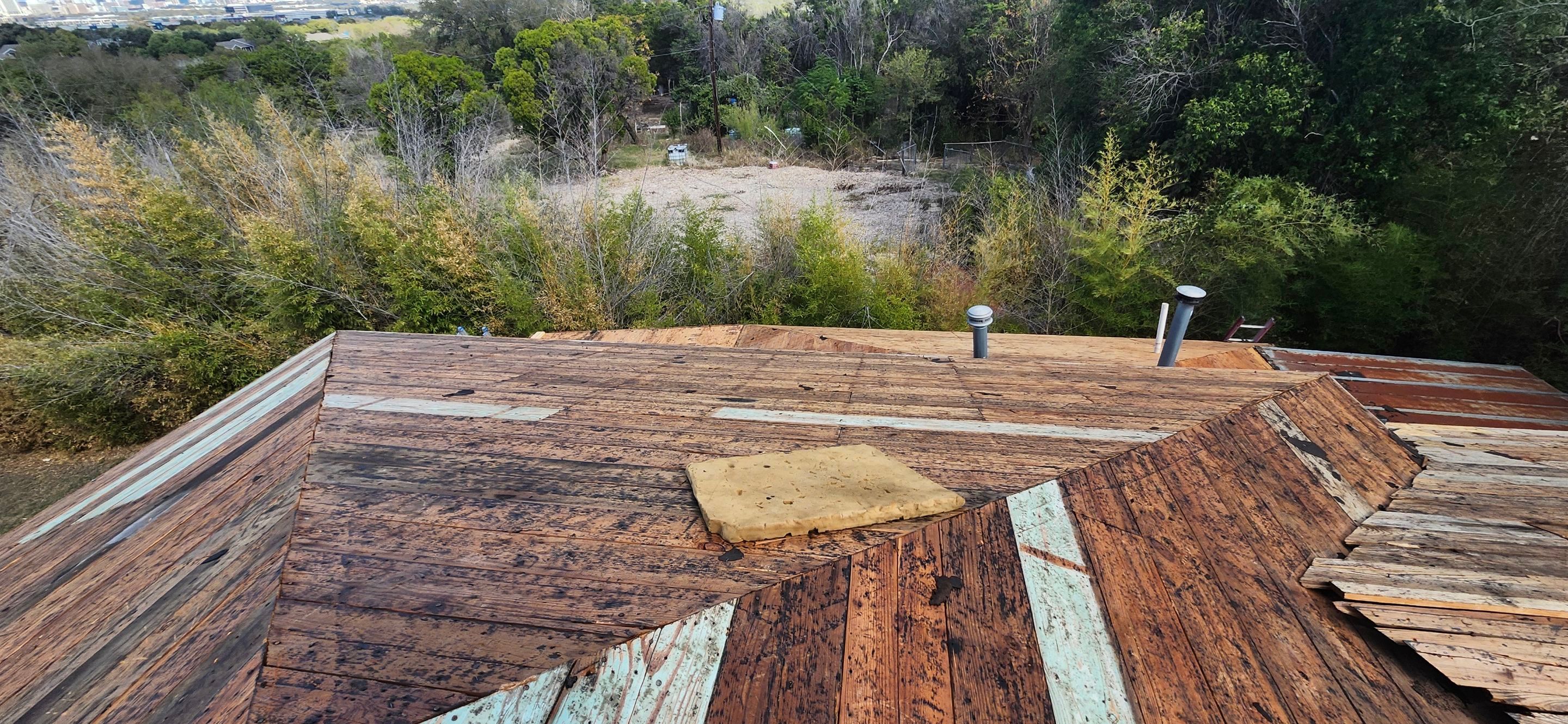 Asphalt Shingle Roof Repair and Decking Replacement in Austin by Caliber Restoration LLC