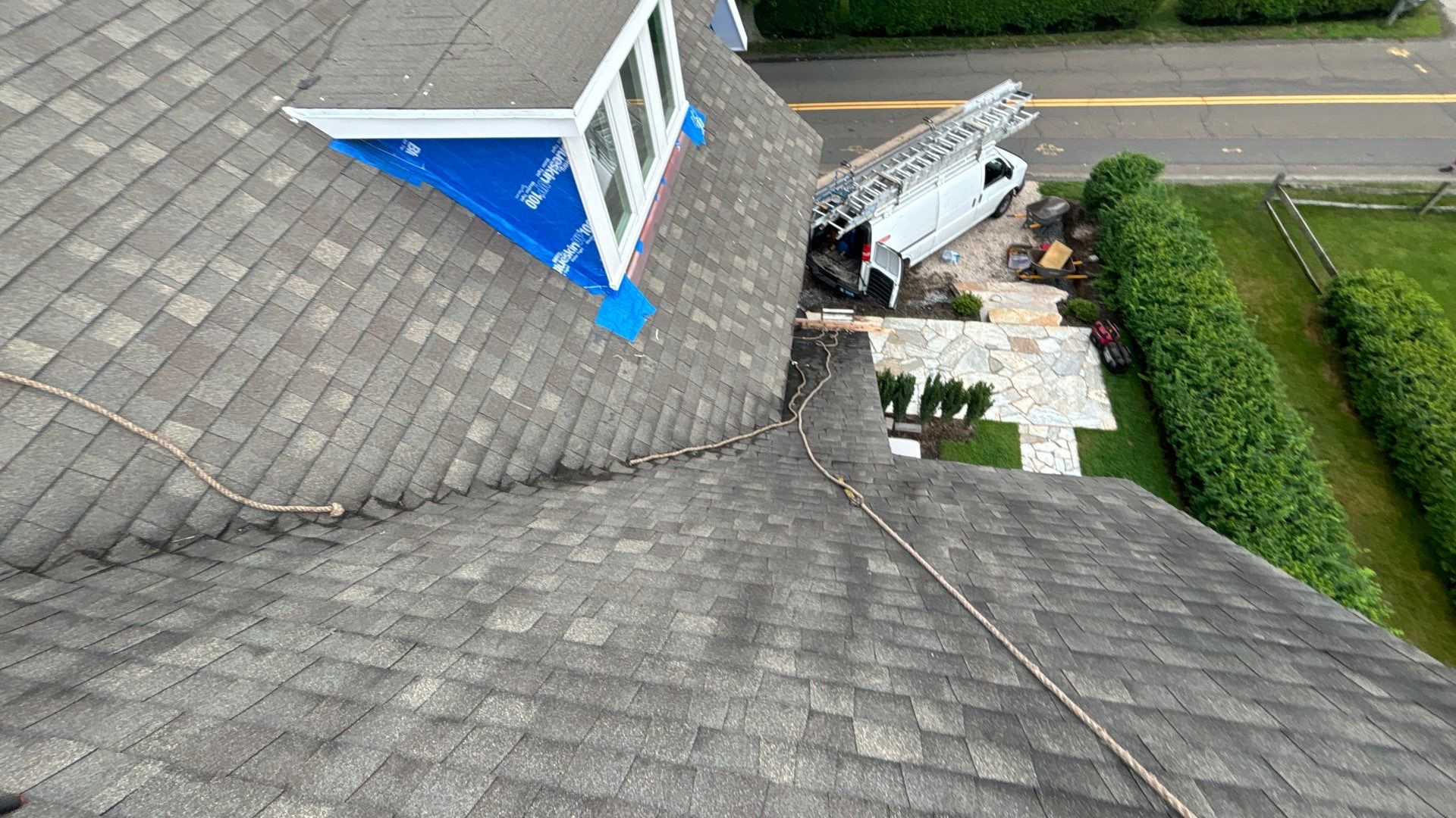 Standing Seam Aluminum Roof Installation by Lecla Home Improvements and Roofing INC