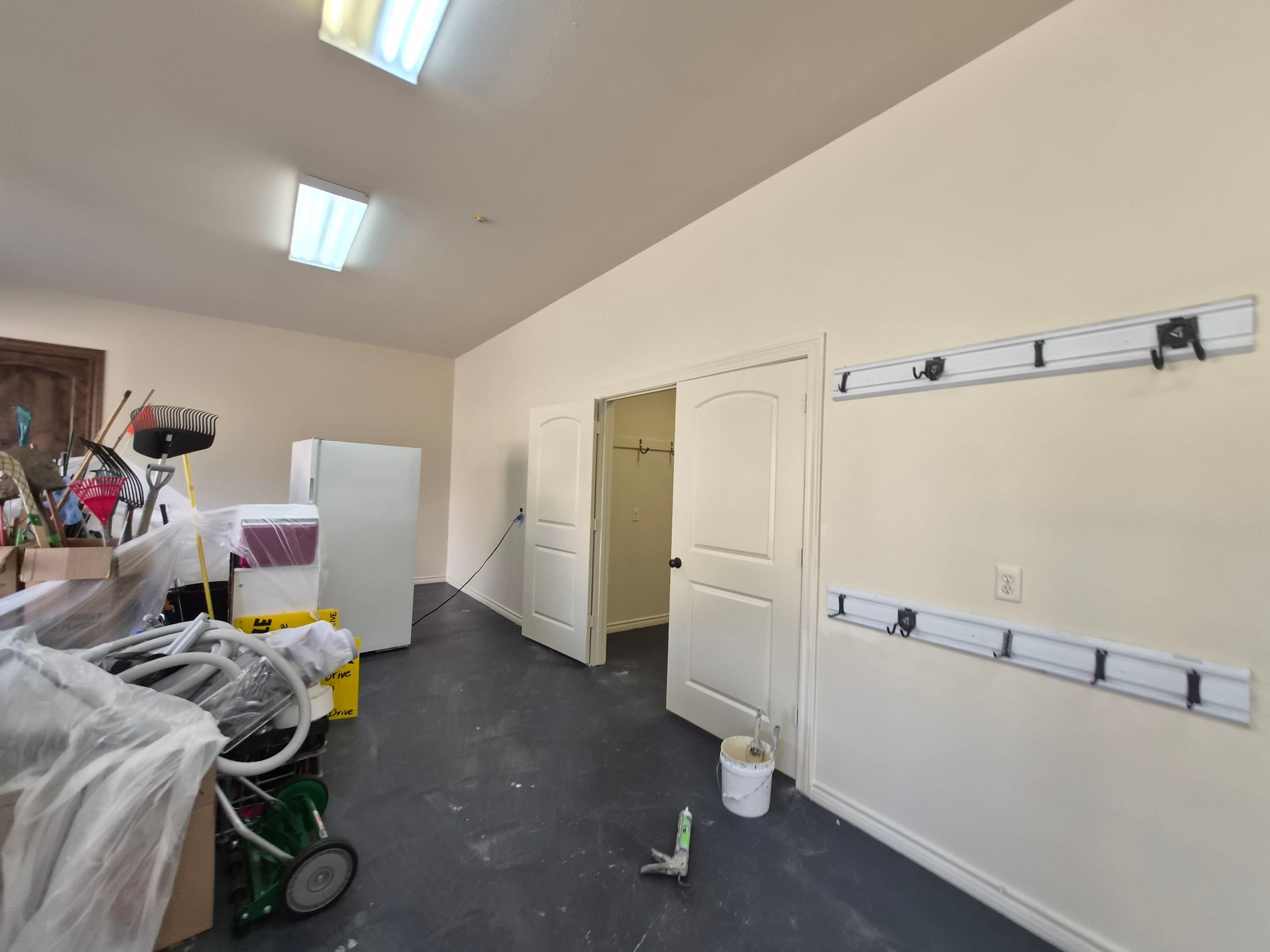 Detail Work in Garage & Utility Room, Tyler TX by Quality Coats Painting