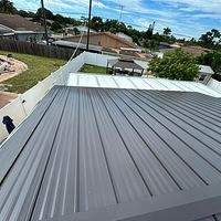 24ga 1" Nail-Strip Dark Bronze by Total Roofing System The Metal Roof Experts