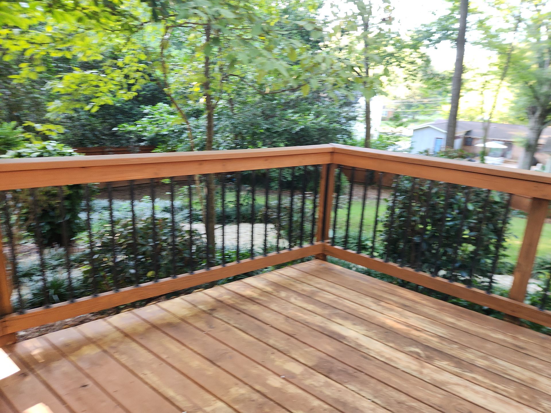 Weathered Deck using AcryFin and Stain by DuraSeal
