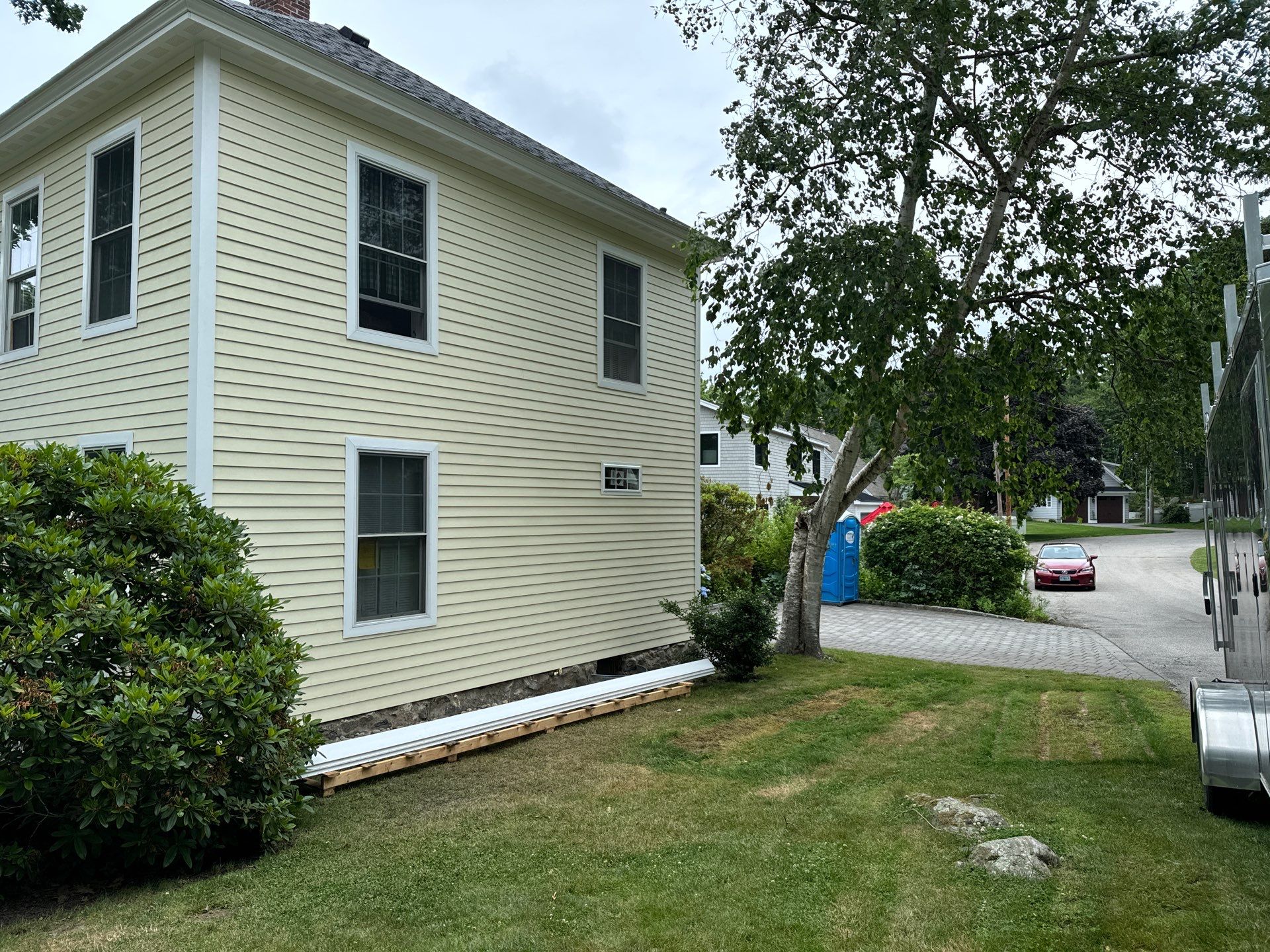 Everlast Siding, and New Asphalt Roofing in New Castle, NH by Tall pine roofing