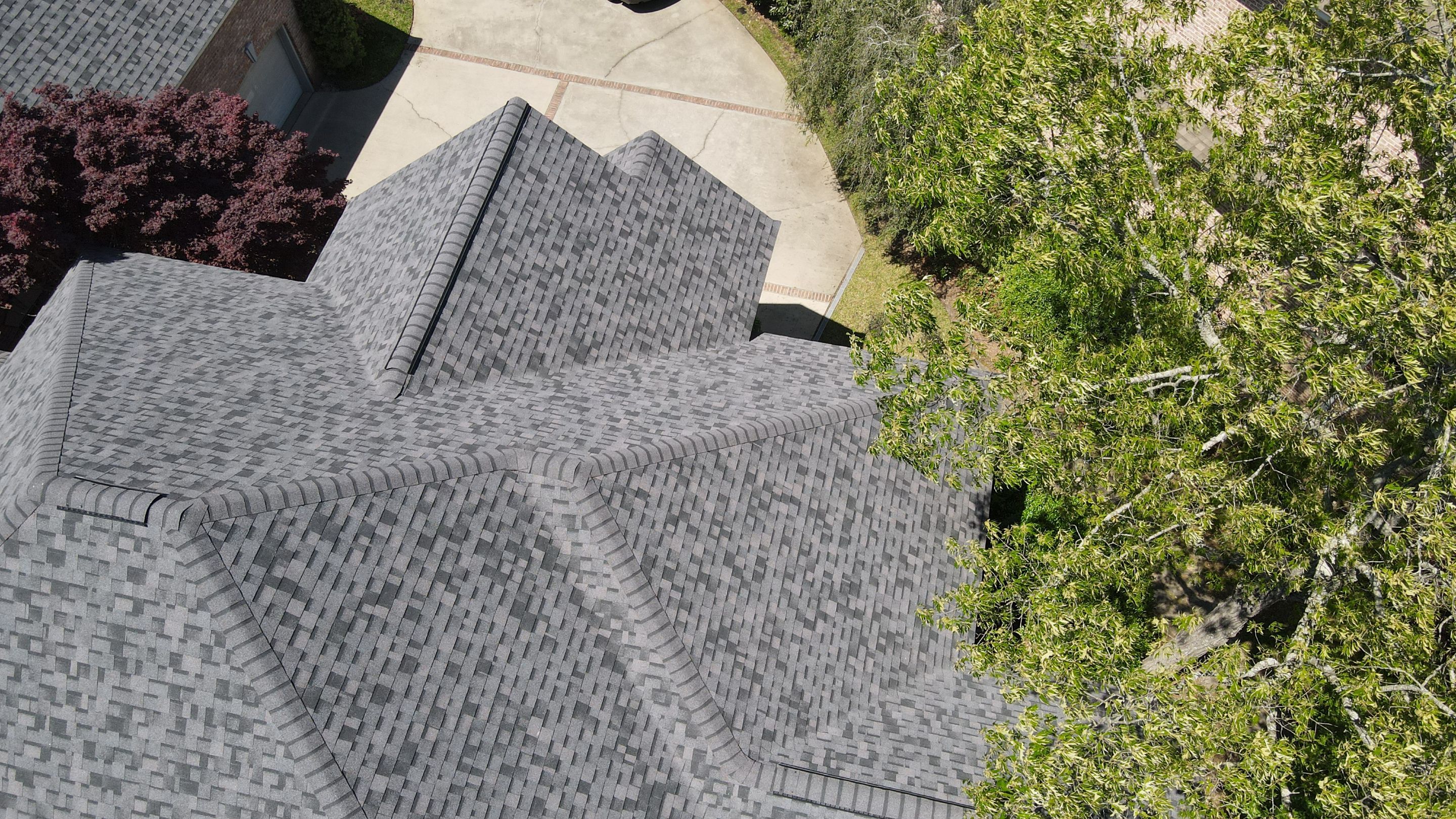 Residential Roofing Installation using Owens Corning Duration Midnight Plum by Indigo State Roofing